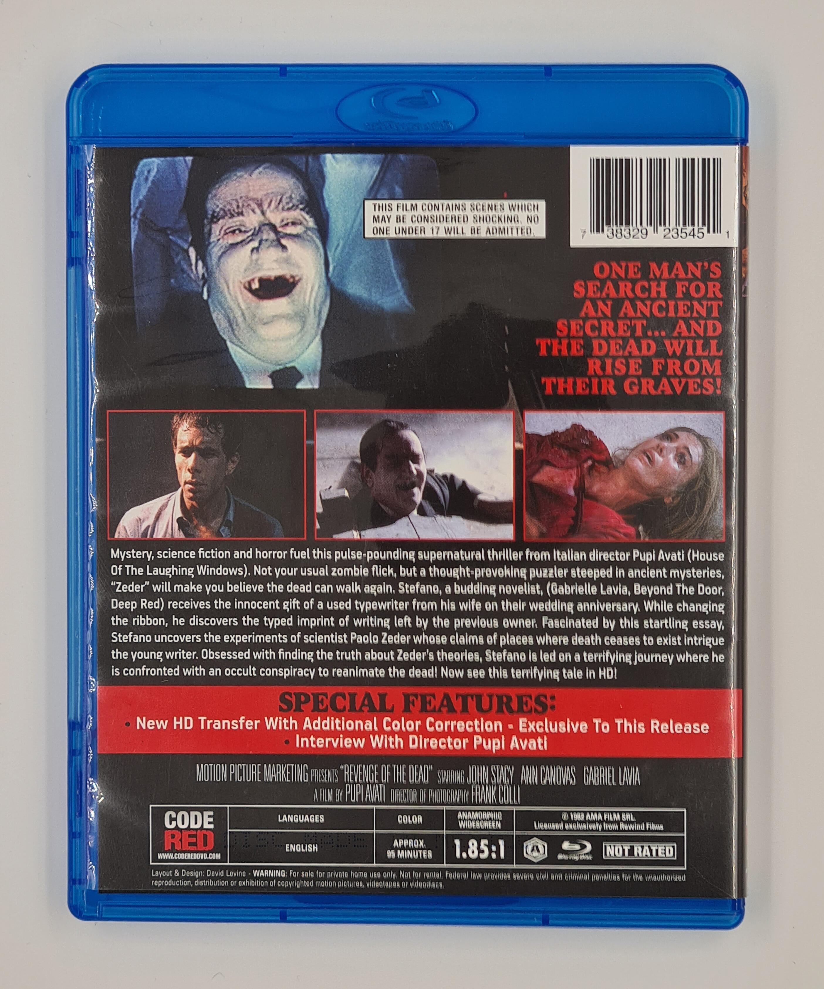 Revenge of the Dead AKA Zeder - Blu-Ray - Region A - [Pre-owned] - Code Red - Item Image 2