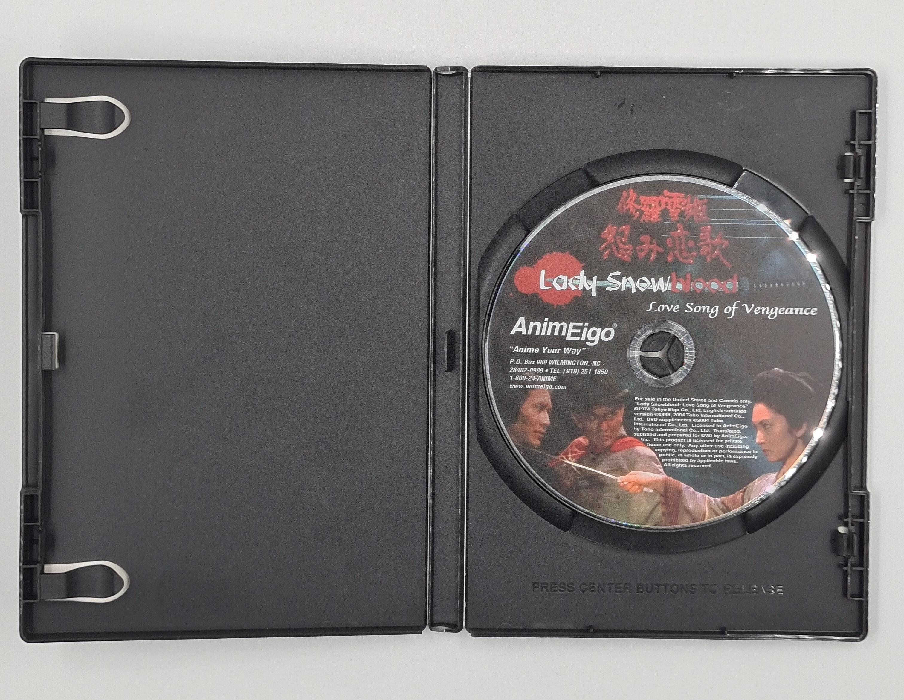 Lady Snowblood: Love Song of Vengeance - DVD - Region 1 - [Pre-Owned] - AnimEigo - Item Image 3
