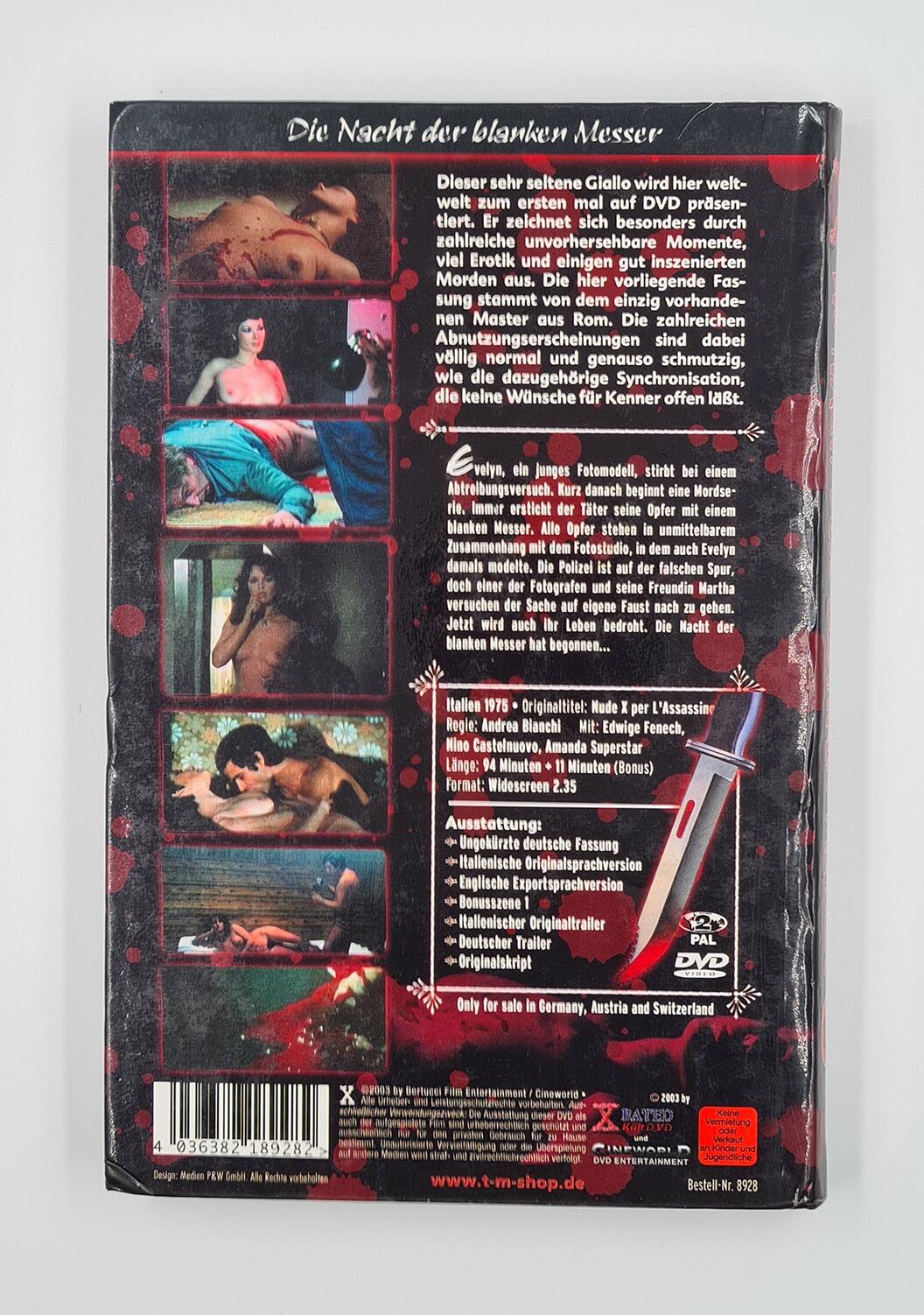 Strip Nude for Your Killer - Hardbox - DVD - Region 2 - [Pre-Owned] - X-Rated - Item Image 2