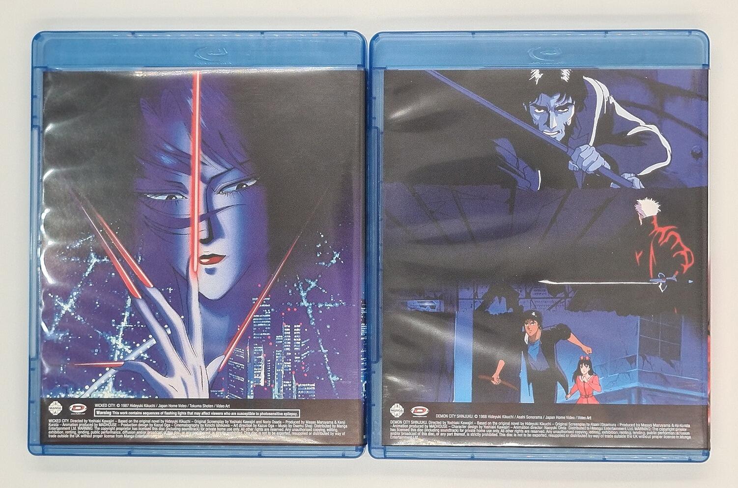 Wicked City + Demon City Shinjuku Collectors shops Edition (Region B/UK)