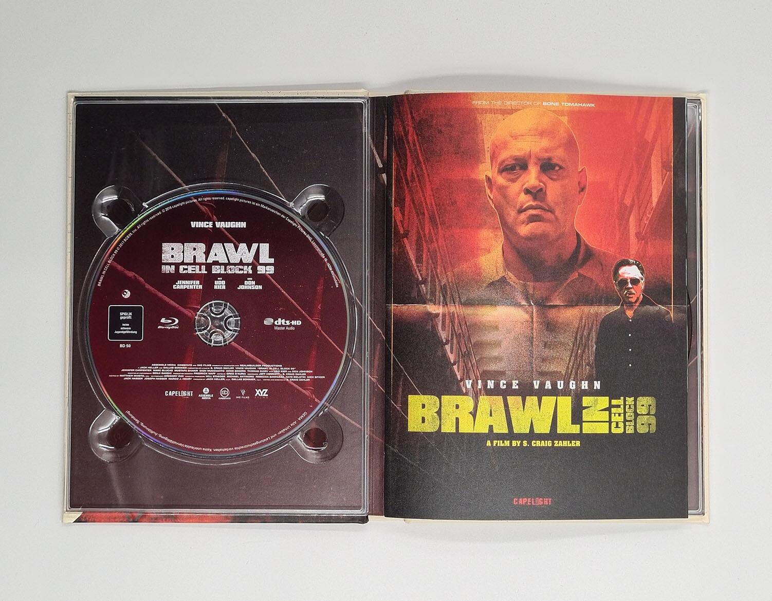 Brawl in Cell Block 99 -Limited Edition - Mediabook - Blu-Ray (Region B) + DVD (Region 2) - [Pre-owned] - Capelight - Item Image 3