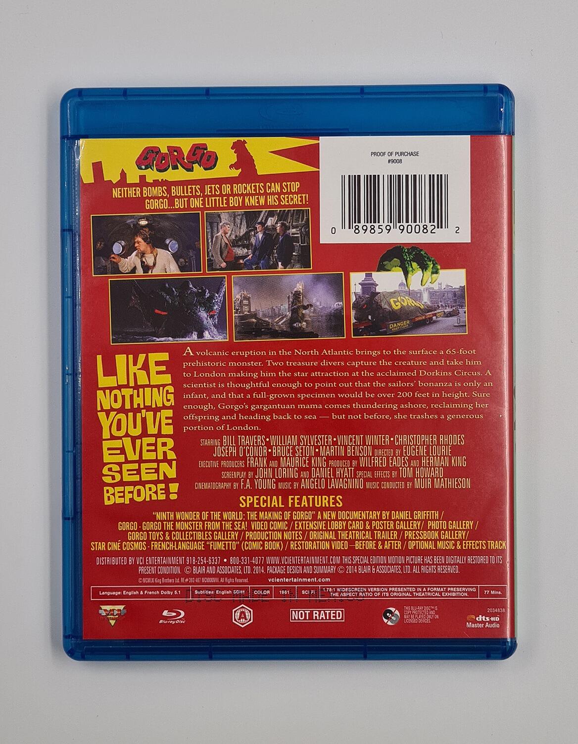 Gorgo - Blu-Ray - Region A - [Pre-owned] - VCI Entertainment - Item Image 2