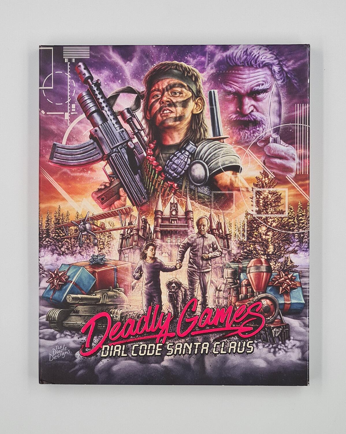 Deadly Games: Dial Code Santa Clause - Slipcover - 4K UHD + Blu-Ray - Region Free - [Pre-owned] - Vinegar Syndrome - Item Image 1