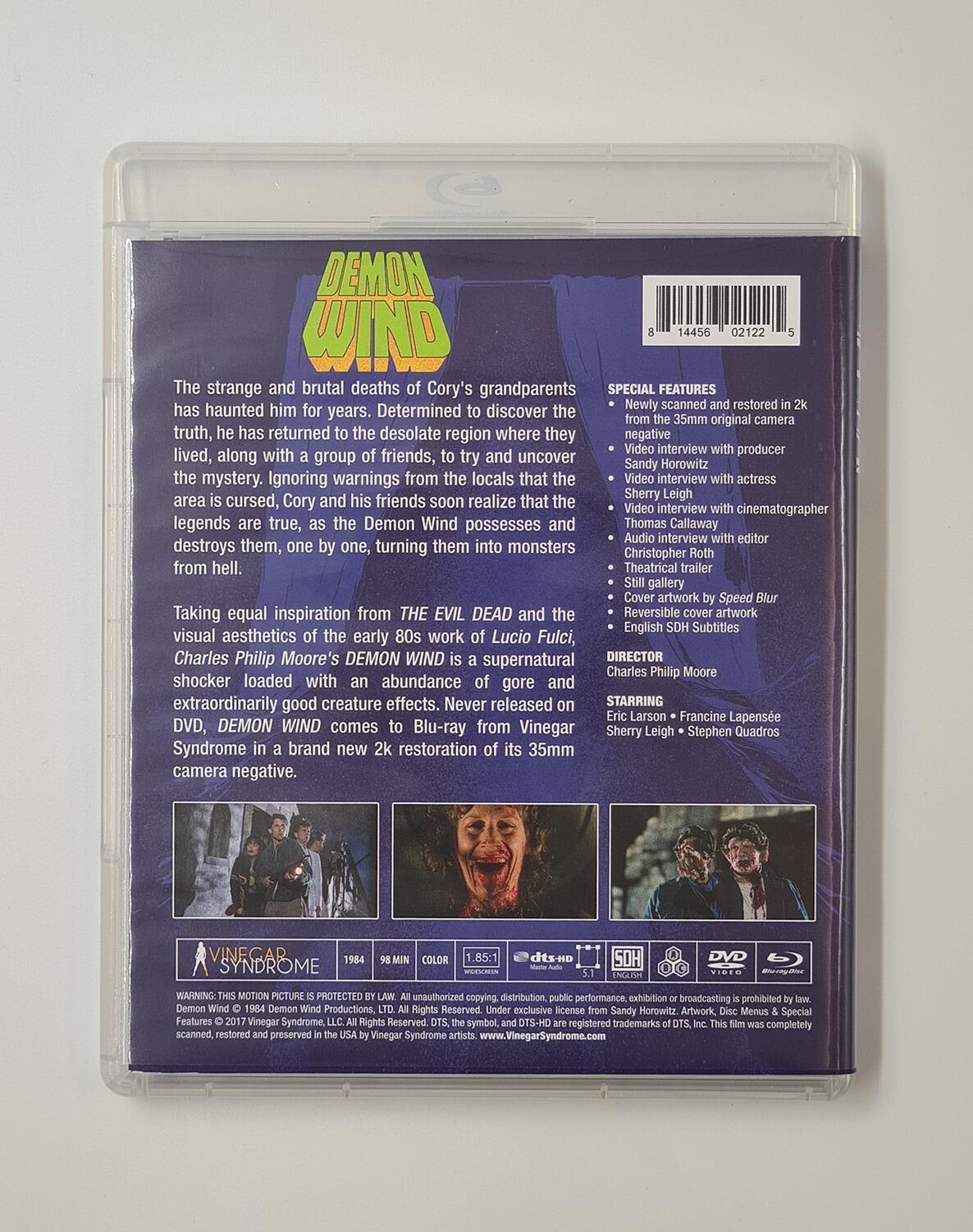 Demon Wind - Lenticular Slipcover - Blu-Ray + DVD - Region Free - [Pre-owned] - Vinegar Syndrome - Item Image 4