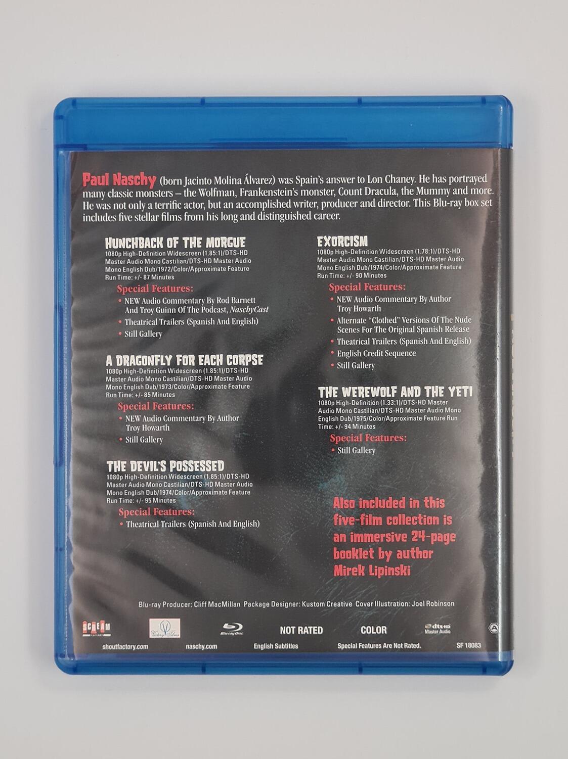 The Paul Naschy Collection II - Slipcover - Blu-Ray - Region A - [Pre-owned] - Shout! Factory - Item Image 4