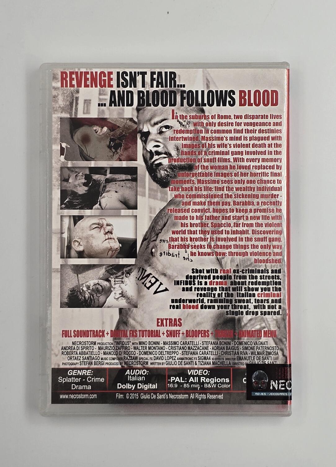 Infidus - Collector's Edition - DVD-R (Official) - Region Free - [Pre-owned] - Necrostorm - Item Image 2