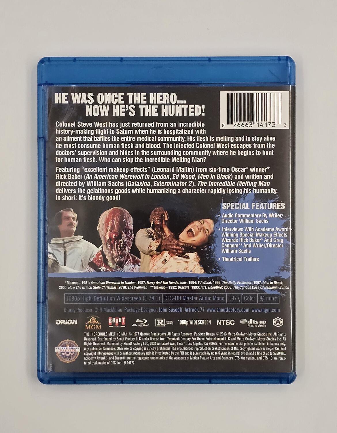 The Incredible Melting Man - Blu-Ray - Region A - [Pre-owned] - Shout! Factory - Item Image 2