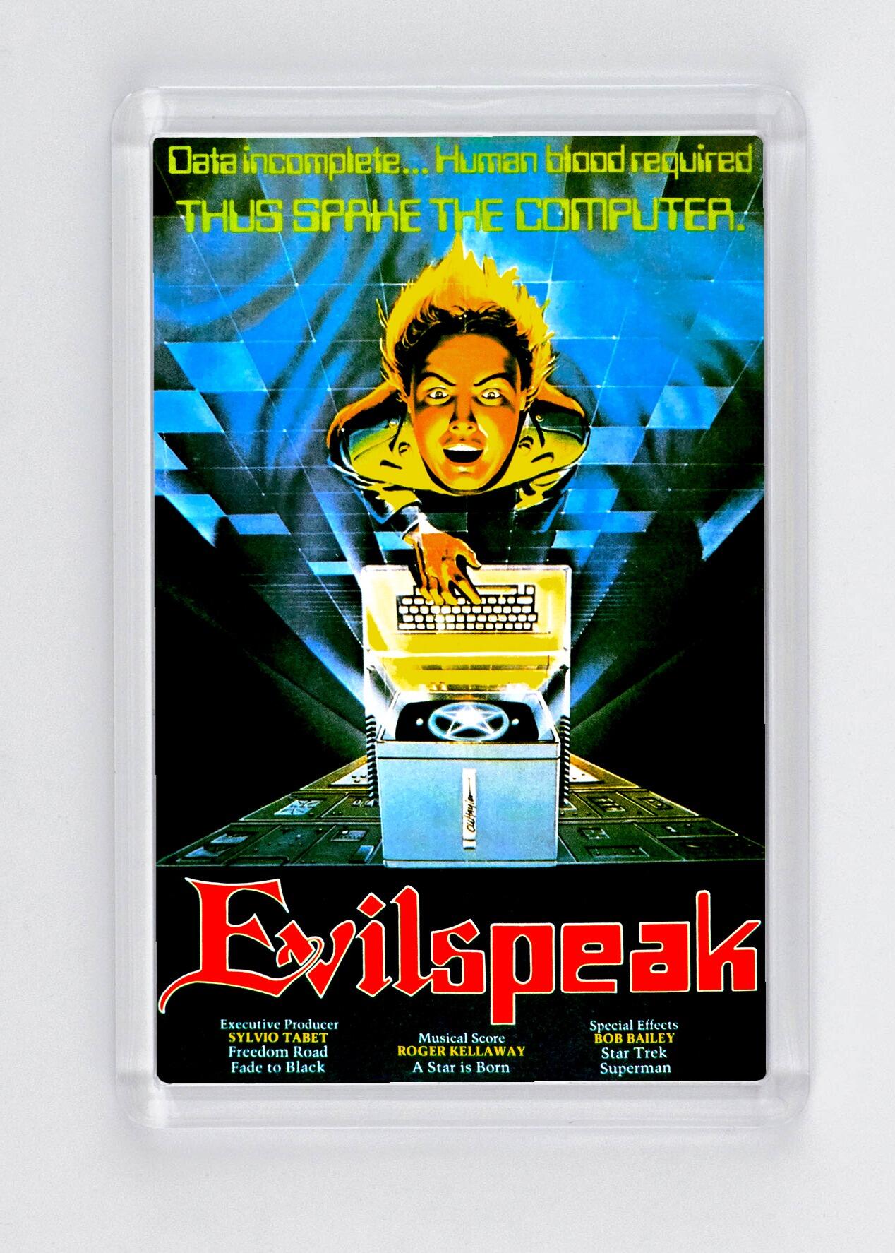 Evilspeak - Fridge Magnet - (70mm x 45mm) - [CM-FM-7045-073] -  - Item Image 1