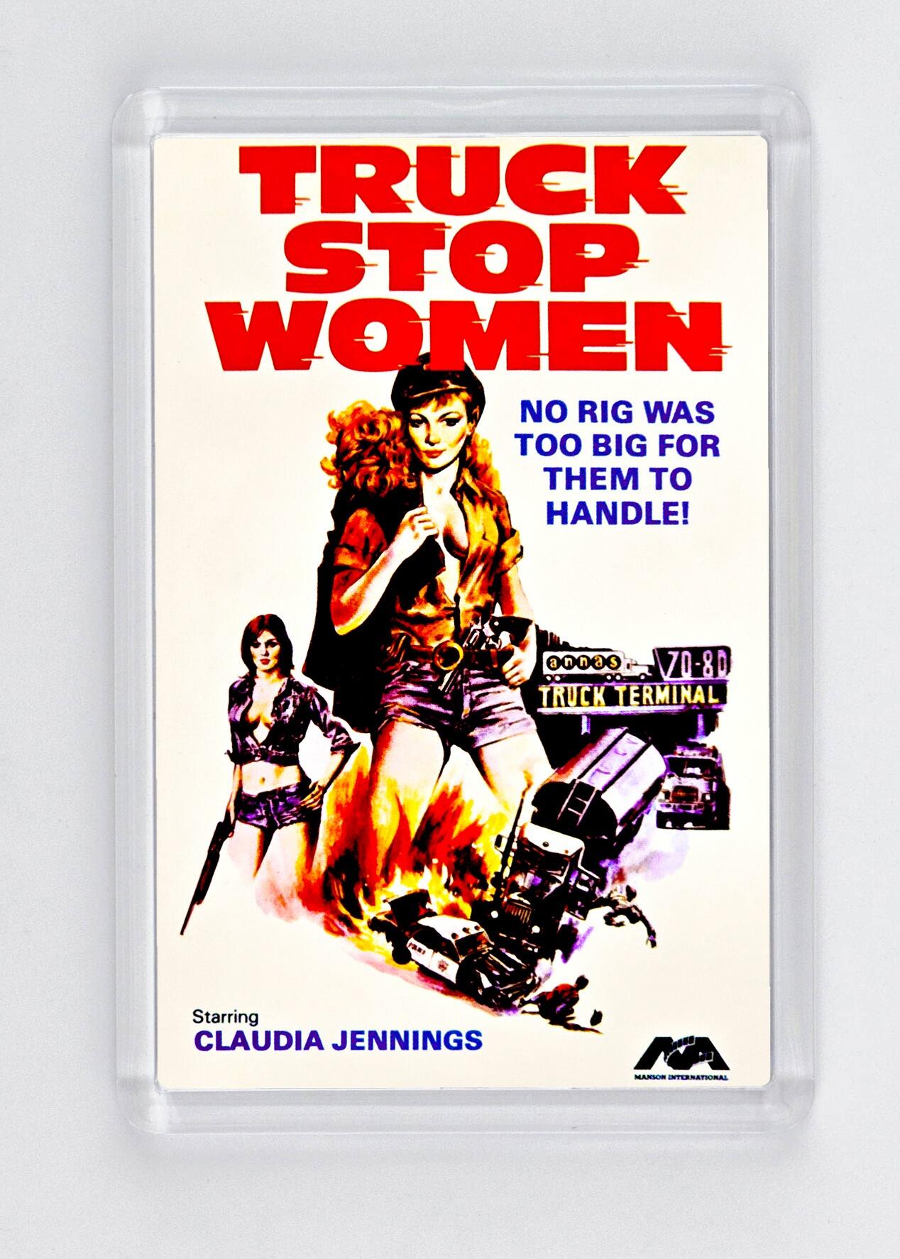 Truck Stop Women - Fridge Magnet - (70mm x 45mm) - [CM-FM-7045-238] -  - Item Image 1