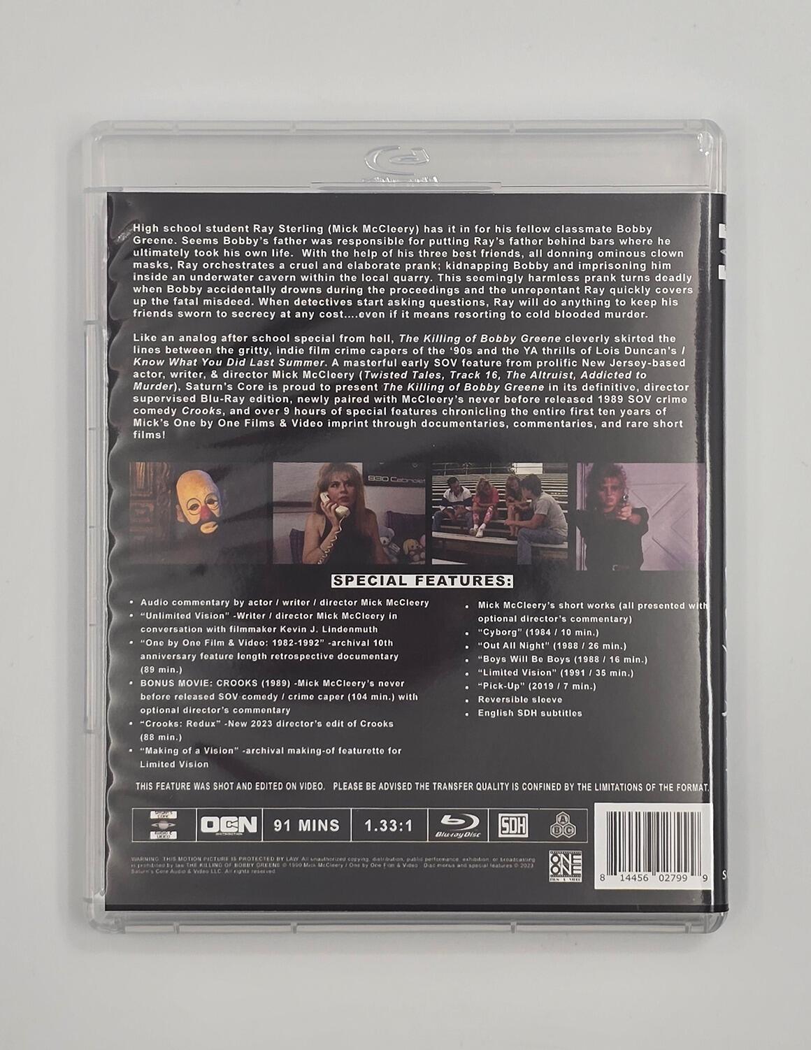 The Killing of Bobby Green - Slipcover - Blu-Ray - Region Free - [Pre-owned] - Saturn's Core - Item Image 4