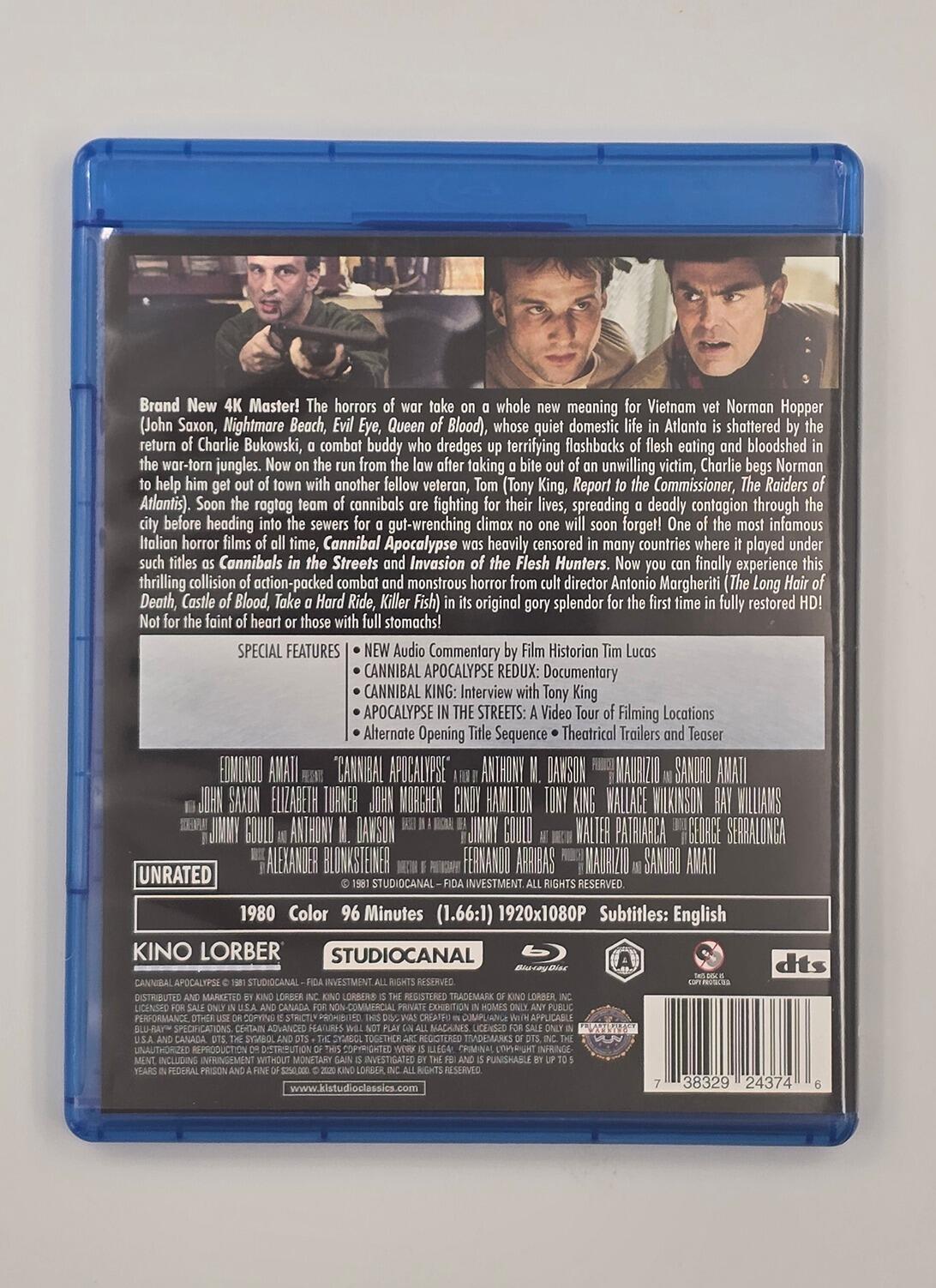 Cannibal Apocalypse - Blu-Ray - Region A - [Pre-owned] - Kino Lorber - Item Image 2