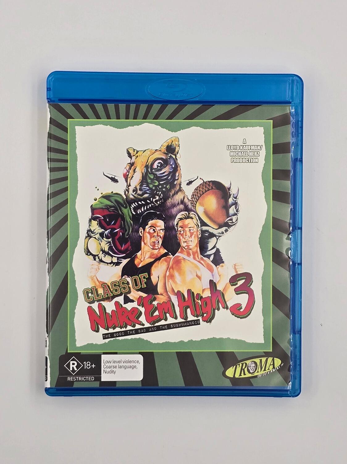 Class of Nuke 'em High 3: The Good, The Bad and The Subhumanoid - Blu-Ray - Region Free - [Pre-owned] - Troma - Item Image 1