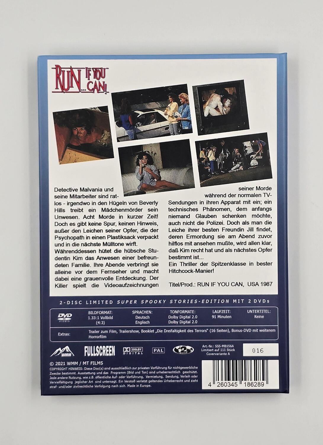 Run If You Can! - Limited Edition - Mediabook - DVD - Region 2 - [Pre-owned] -  - Item Image 2