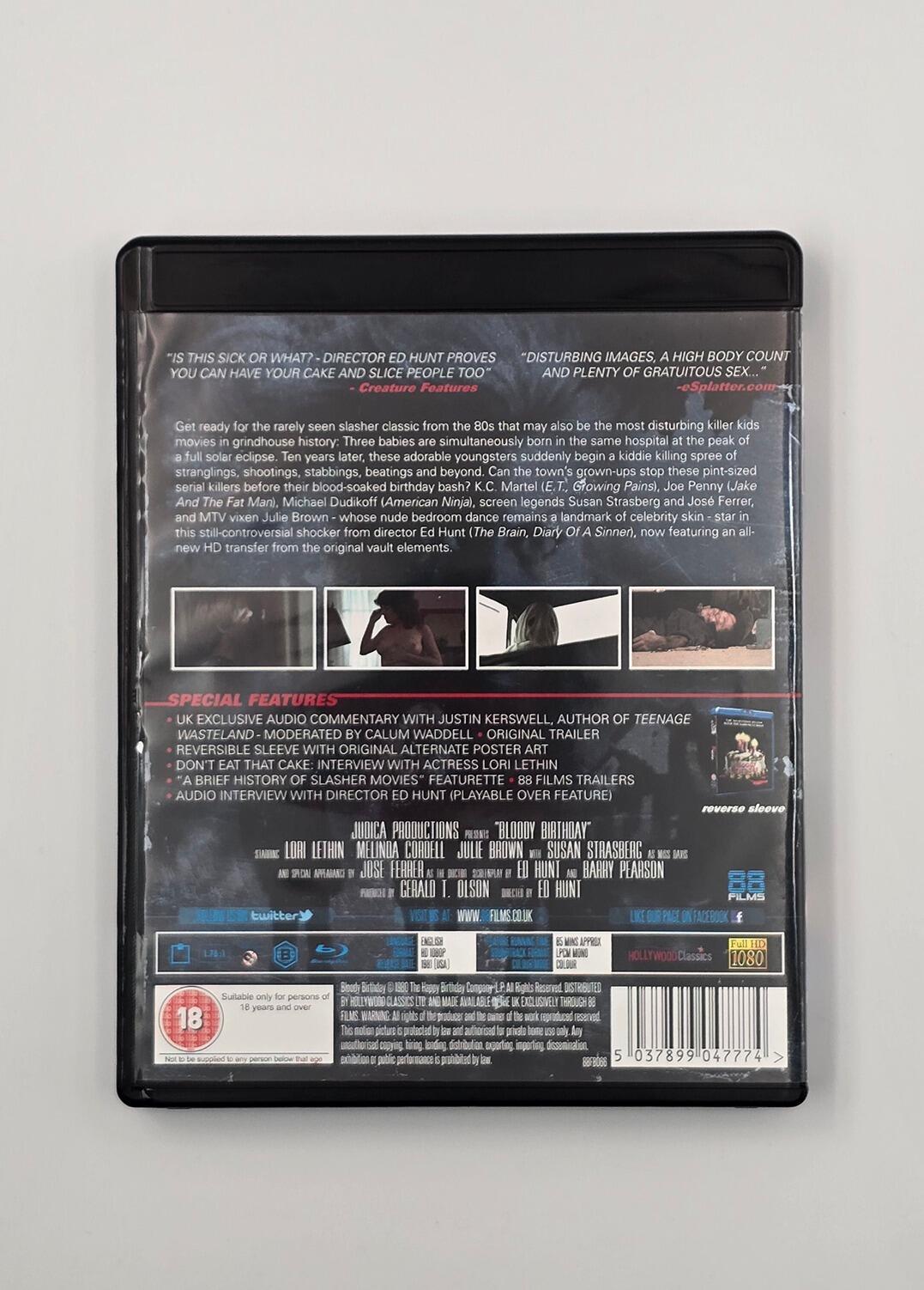 Bloody Birthday - Blu-Ray - Region B - [Pre-owned] - 88 Films - Item Image 2