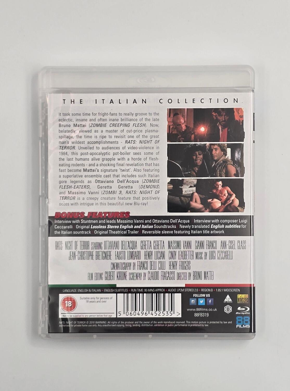 Rats Night of Terror - Slipcover - Blu-Ray - Region B - [Pre-owned] - 88 Films - Item Image 4
