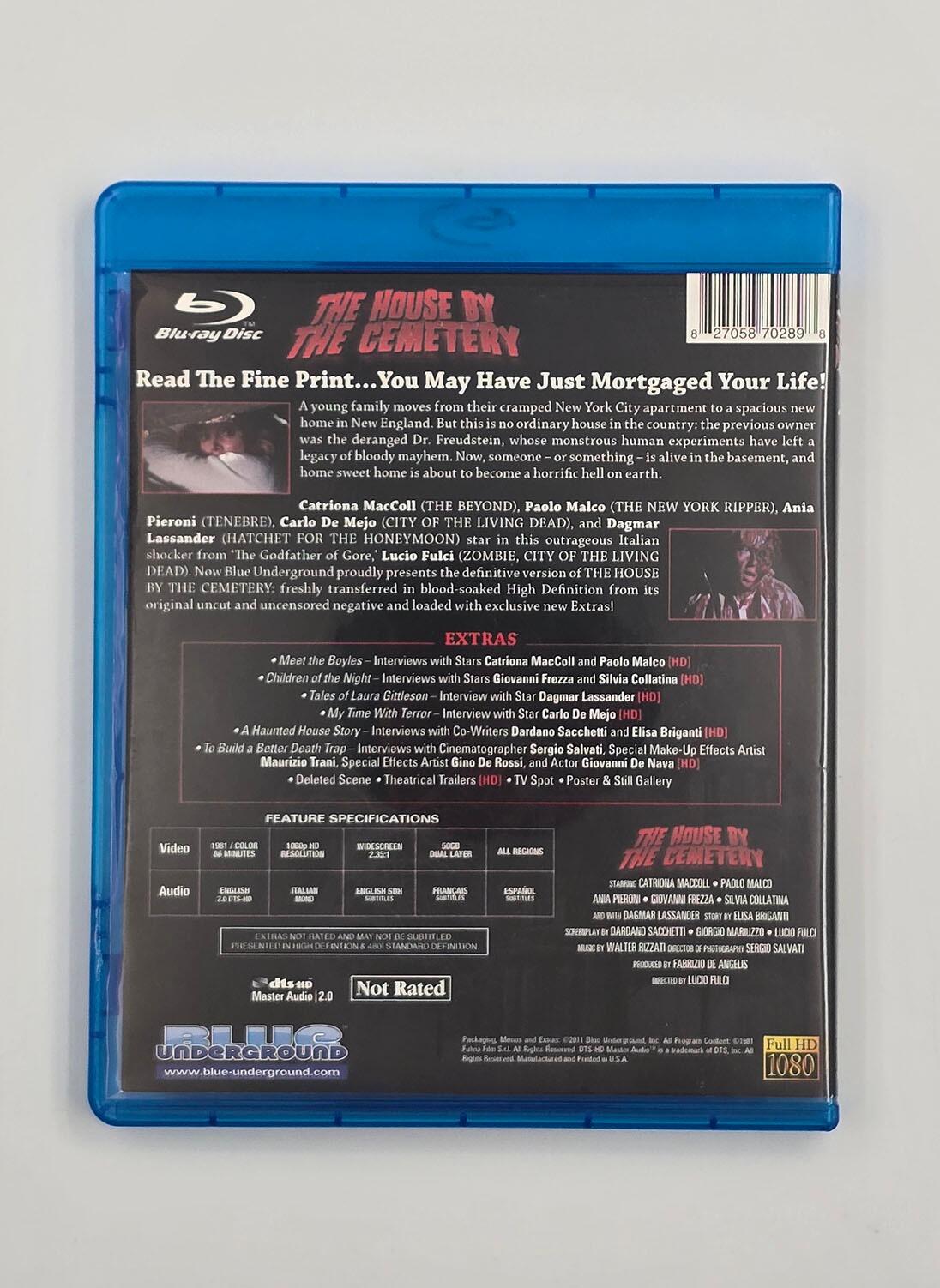 The House by the Cemetery - Blu-Ray - Region Free - [Pre-owned] - Blue Underground - Item Image 2