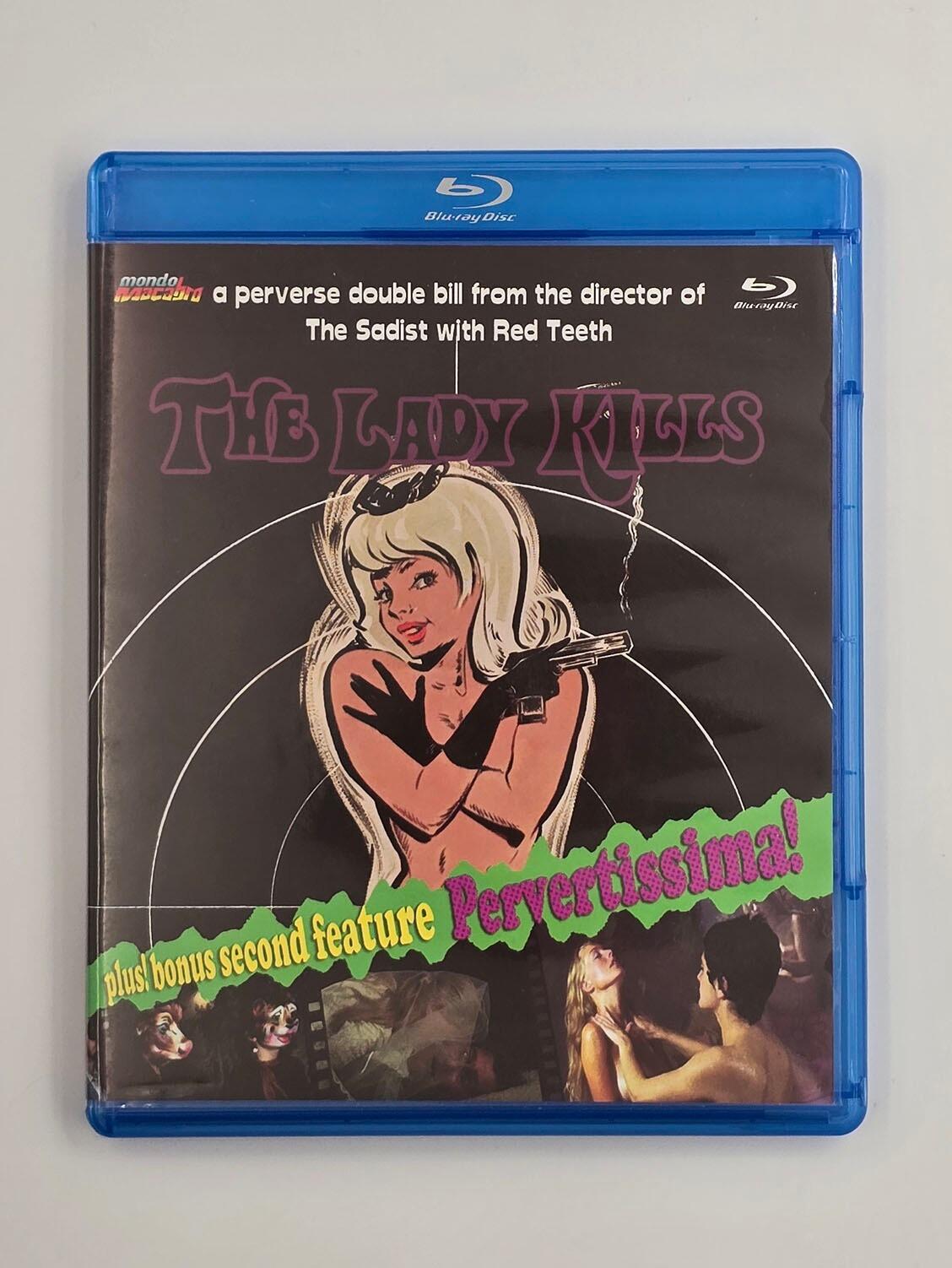 The Lady Kills / Pervertissima - Blu-Ray - Region Free - [Pre-owned] - Mondo Macabro - Item Image 1