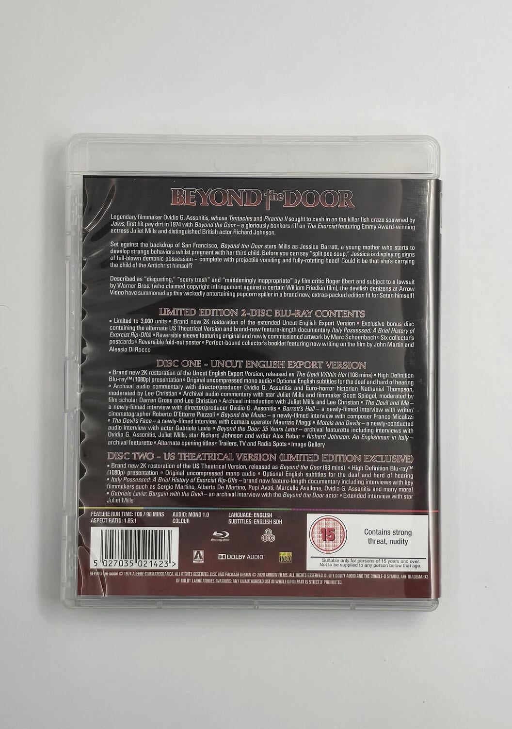 Beyond The Door - Limited Edition - Blu-Ray - Region Free - [Pre-owned] - Arrow Video - Item Image 4