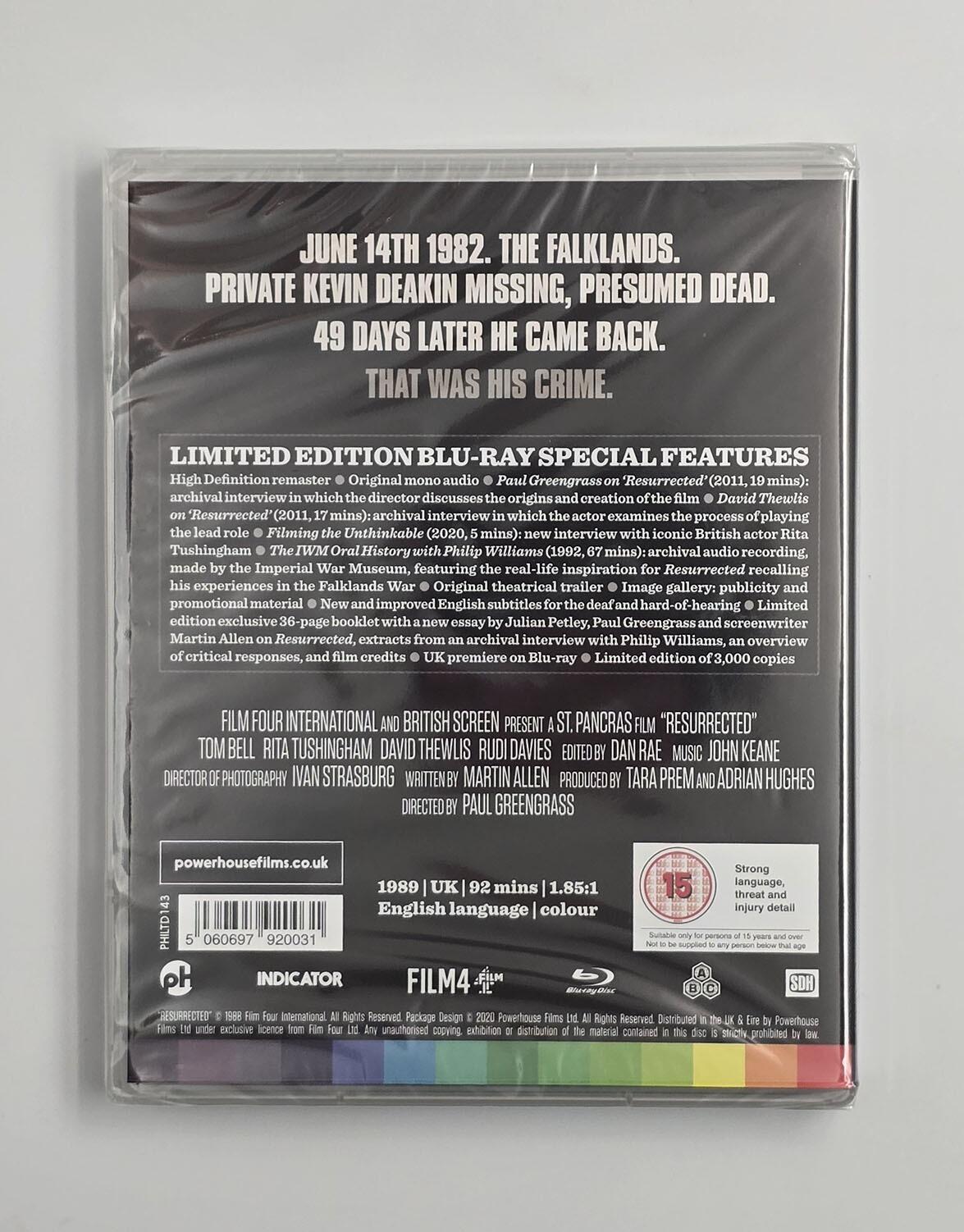 Resurrected - Limited Edition - Blu-Ray - Region B - [New] - Powerhouse Films - Item Image 2