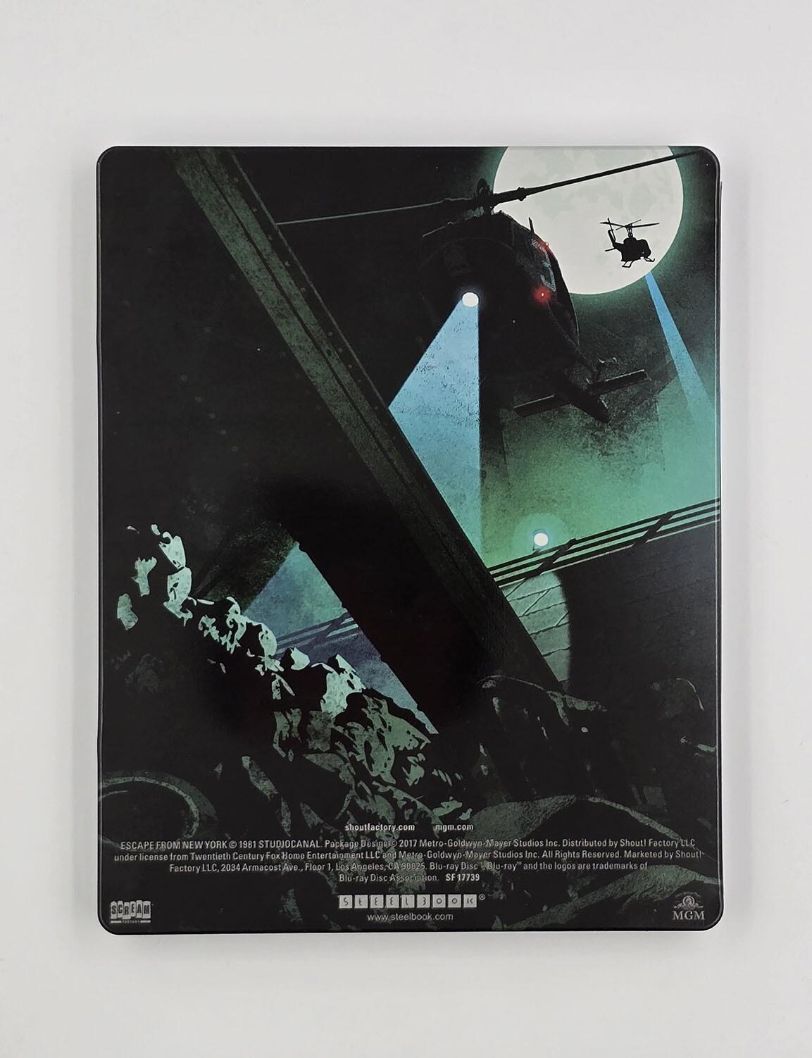 Escape From New York - Steelbook - Blu-Ray - Region A - [Pre-owned] - Shout! Factory - Item Image 2