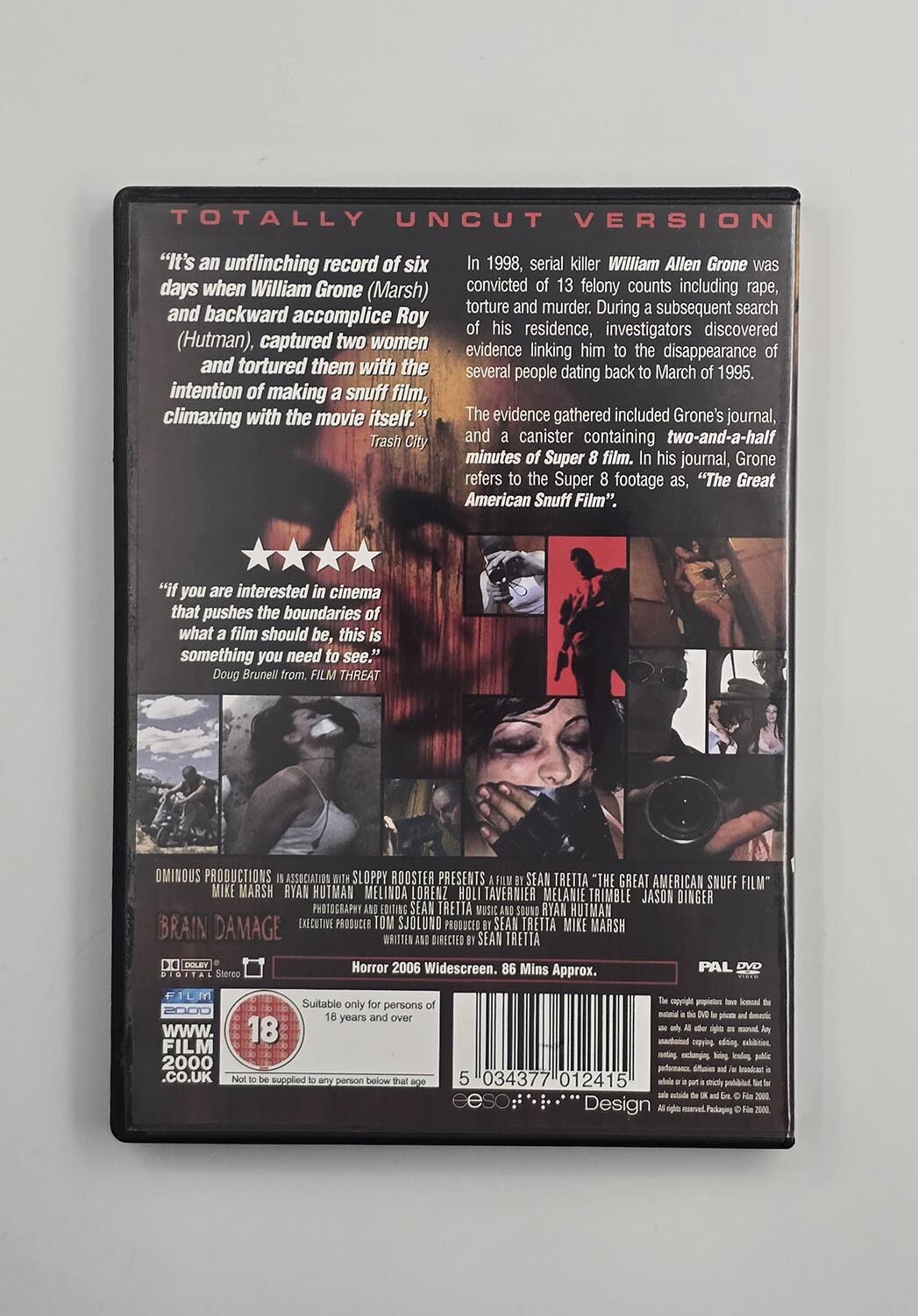 The Great American Snuff Film - DVD - Region 2 - [Pre-owned] -  - Item Image 2