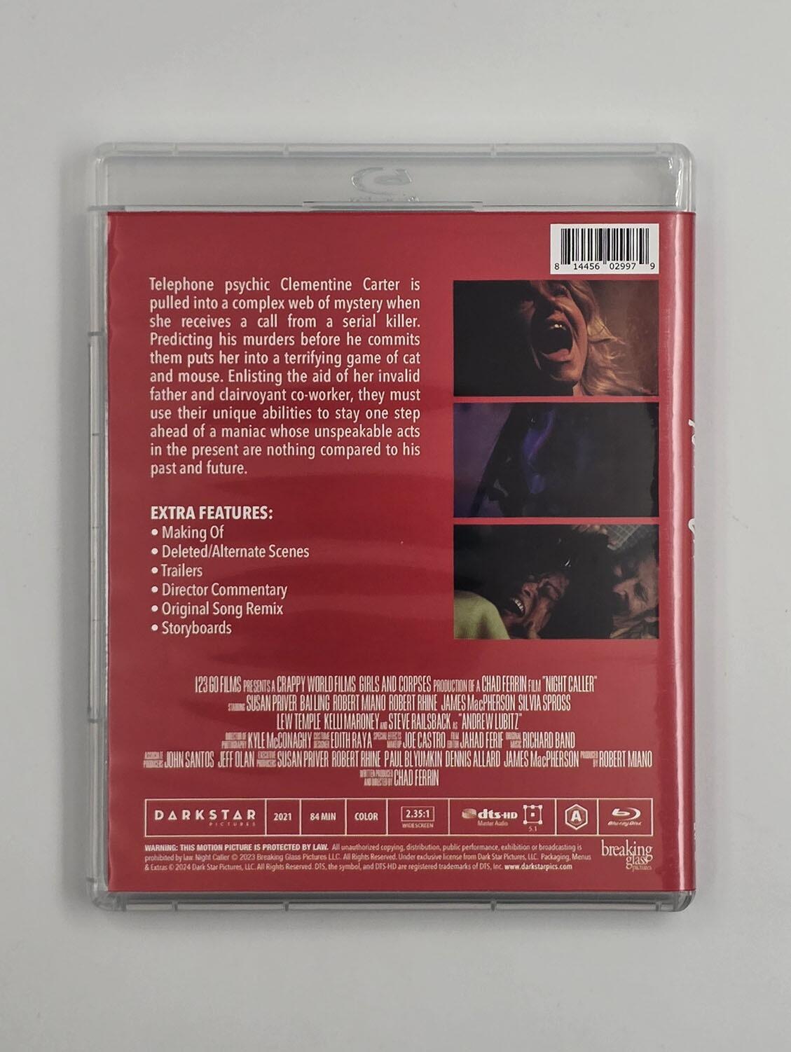 Night Caller - Slipcover - Blu-Ray - Region A - [Pre-owned] - Dark Star Pictures - Item Image 4