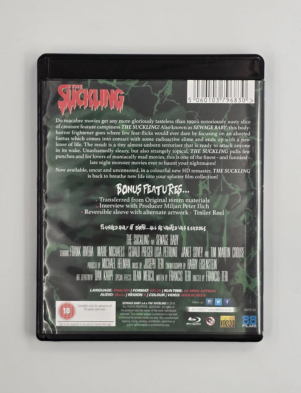 The Suckling (AKA Sewage Babay) - Blu-Ray - Region B - [Pre-owned] - 88 Films - Item Image 2