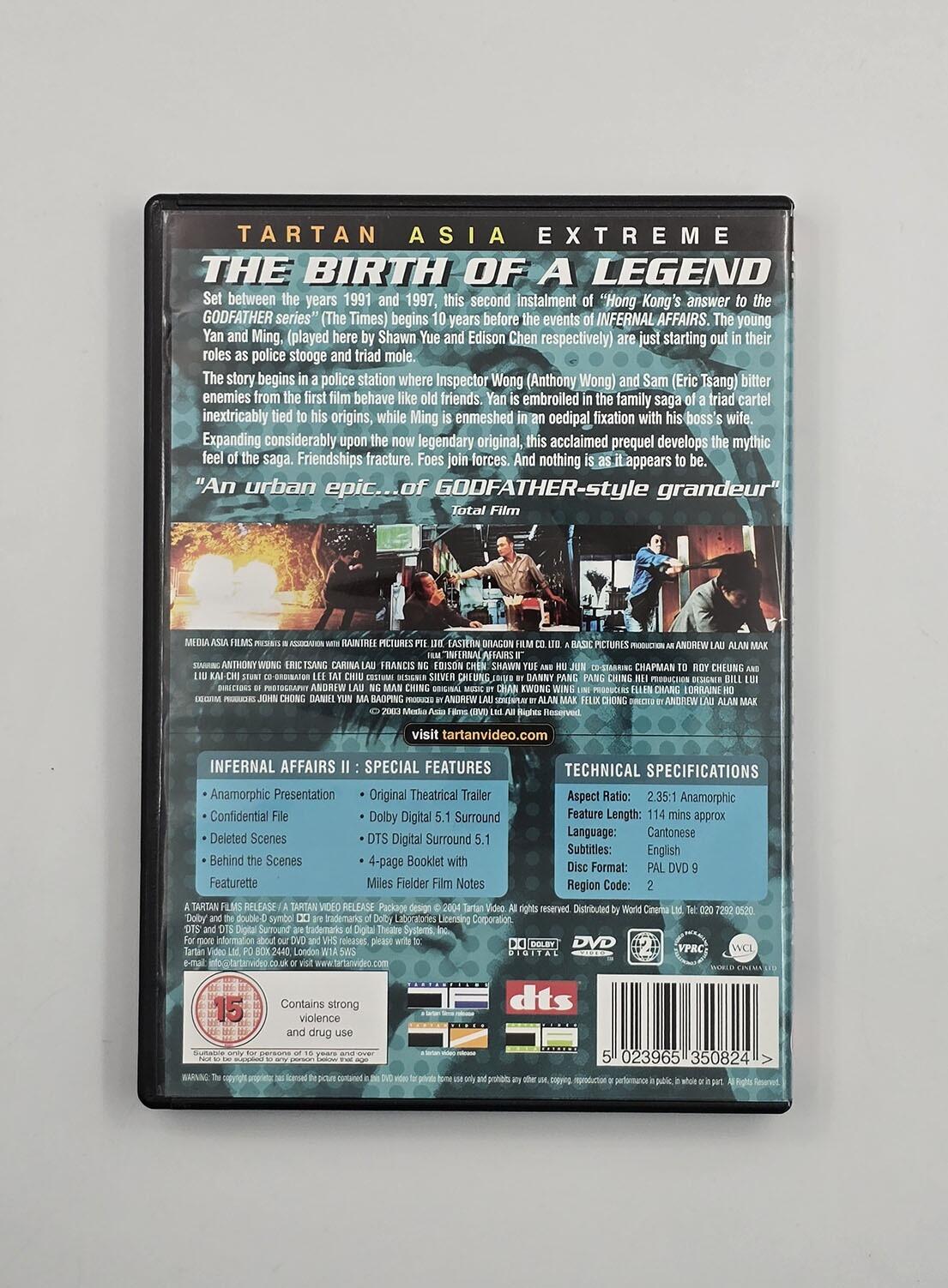 Infernal Affairs II - DVD - Region 2 - [Pre-owned] - Tartan - Item Image 2
