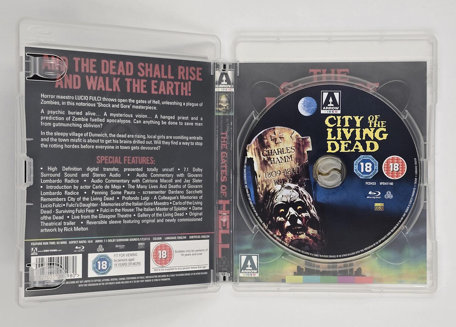 City of the Living Dead - Blu-Ray - Region Free - [Pre-owned] - Arrow Video - Item Image 3
