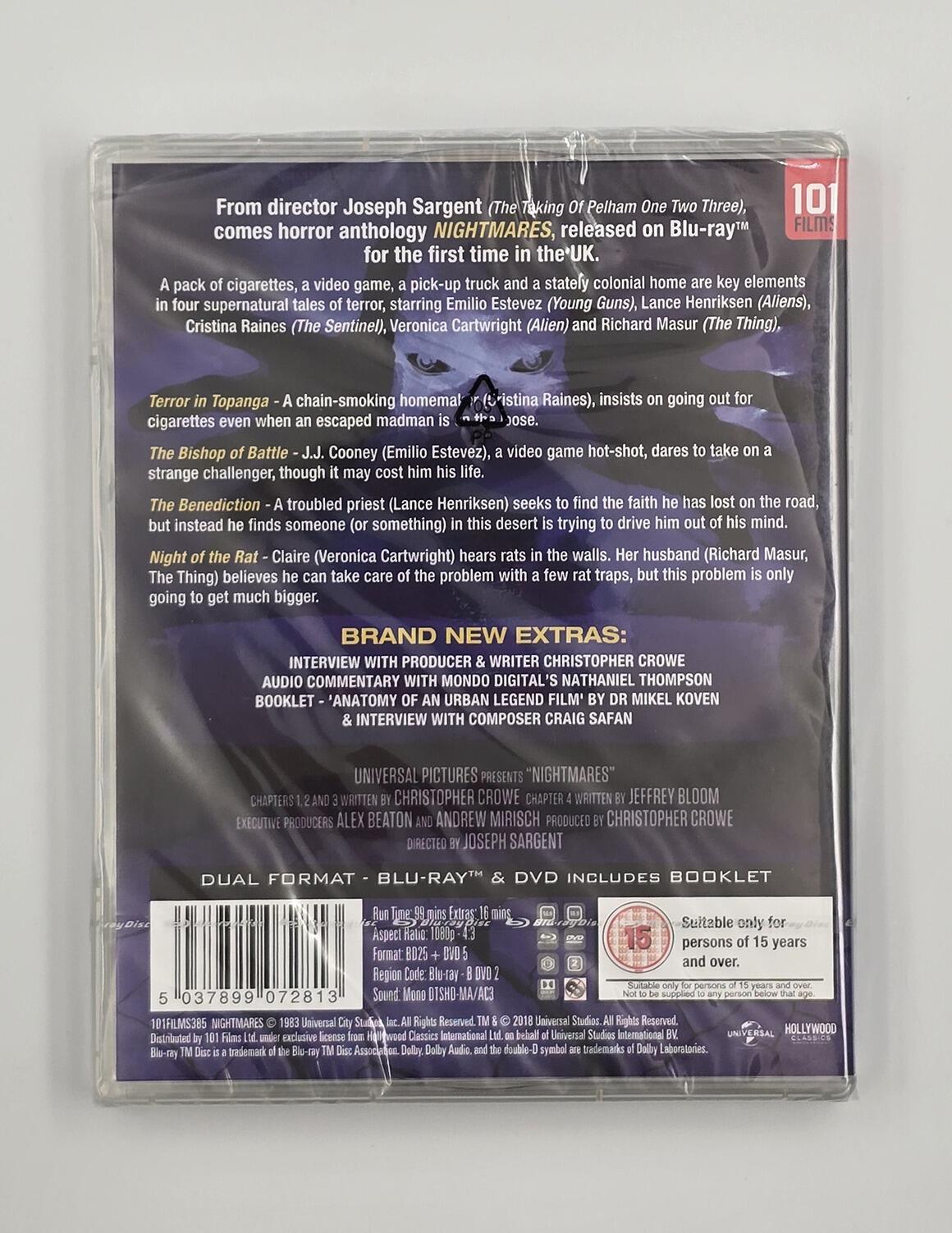 Nightmares - Blu-Ray (Region B) + DVD (Region 2) - [New] - 101 Films - Item Image 2