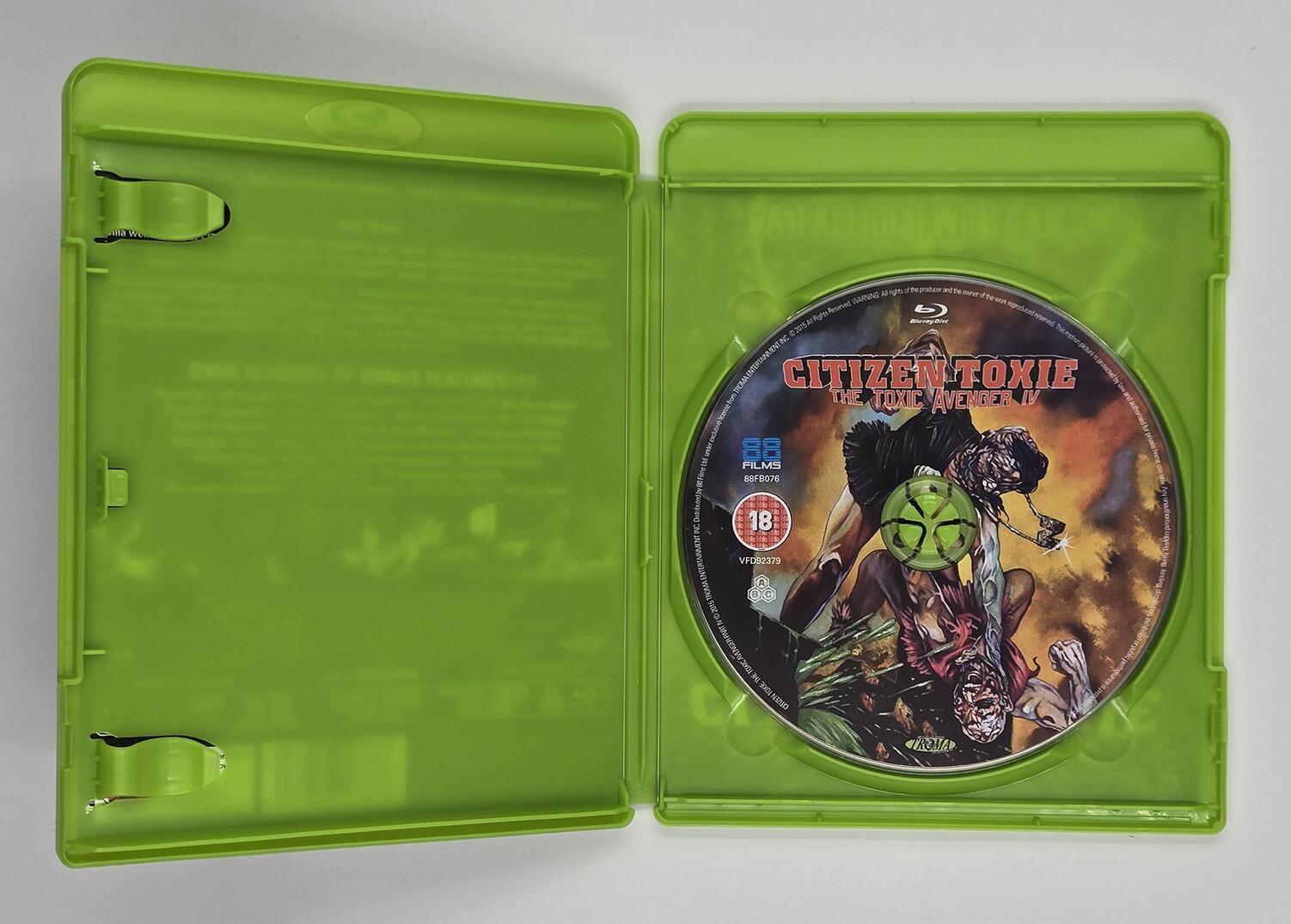 Citizen Toxie: The Toxic Avenger IV - Blu-Ray - Region Free - [Pre-owned] - 88 Films - Item Image 3