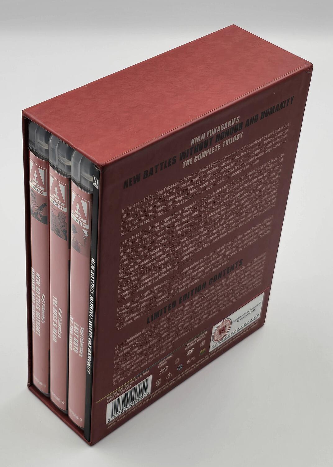 New Battles Without Hounor and Humanity - Limited Edition - Box Set - Blu-Ray (Region B) + DVD (Region 2) - [Pre-owned] - Arrow Video - Item Image 7