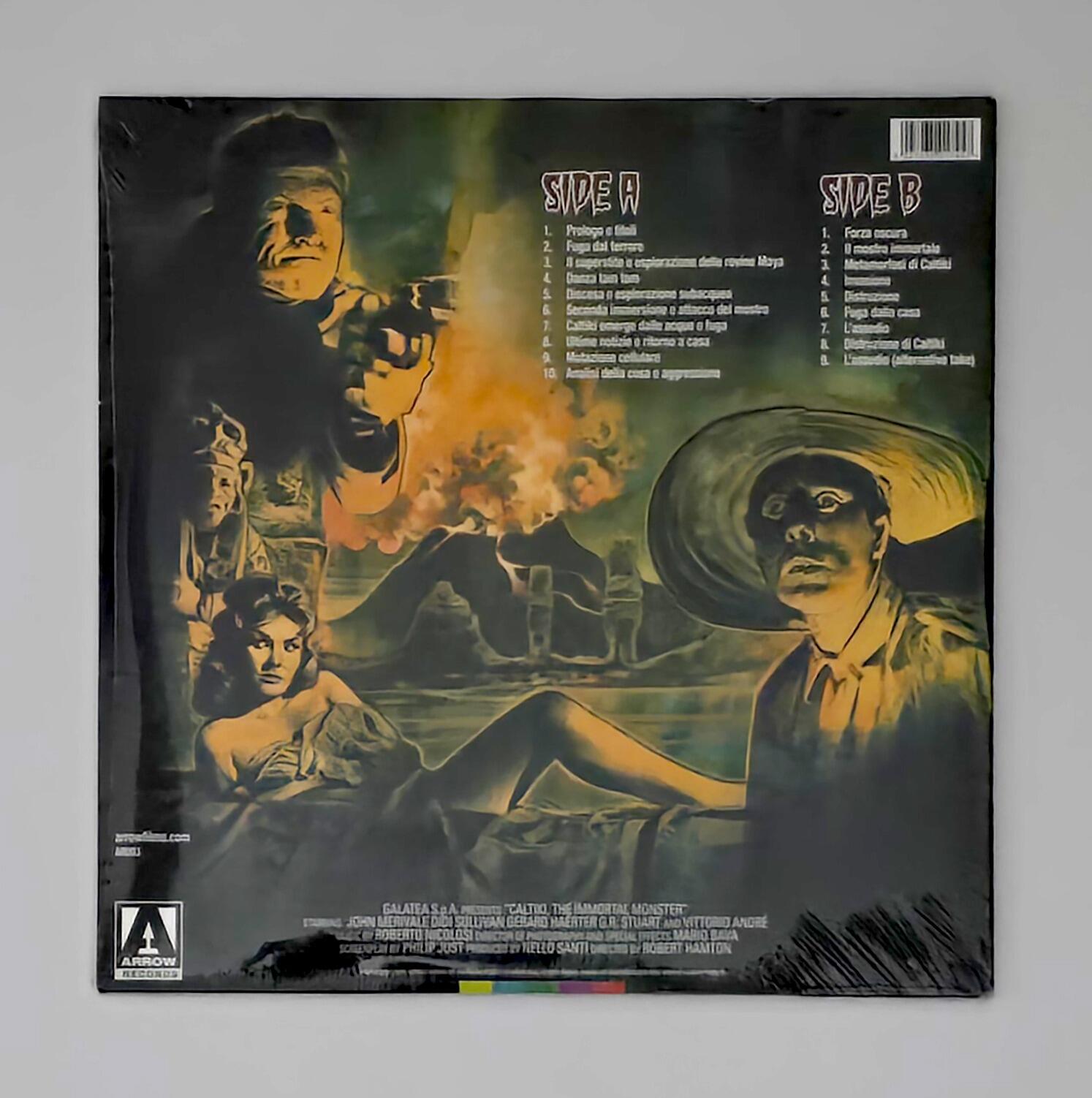 Caltiki: The Immortal Monster (Original Motion Picture Soundtrack) - Limited Edition Translucent Green Vinyl - [New] -  - Item Image 2