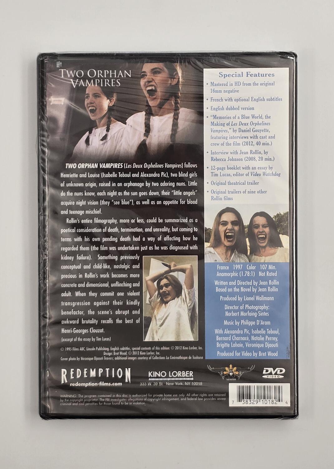 Two Orphan Vampires - DVD - Region 1 - [New] - Kino Lorber - Item Image 2