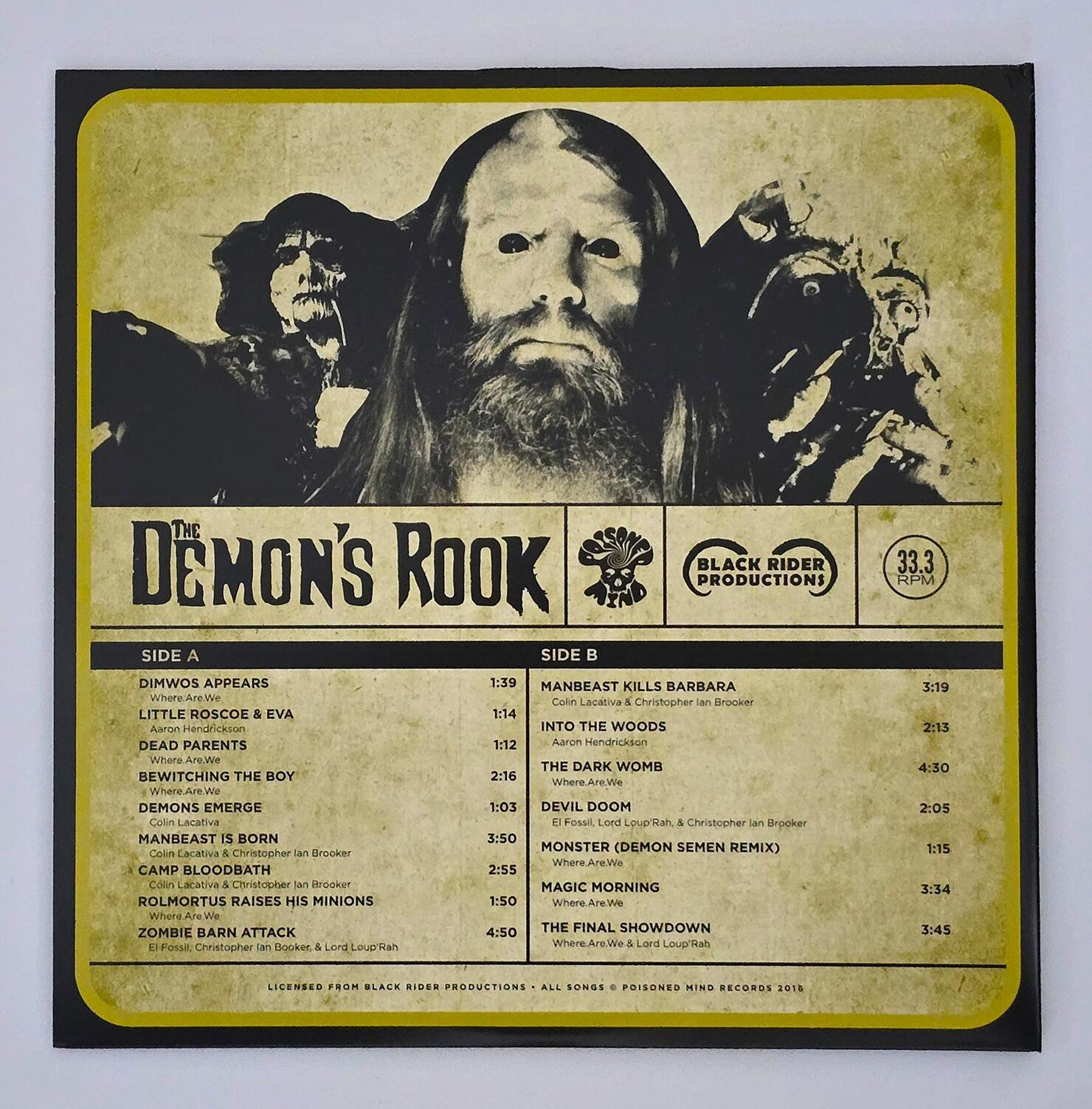 The Demon's Rook: Original Motion Picture Soundtrack - Limited Edition - Blue Vinyl - [Pre-owned] -  - Item Image 3