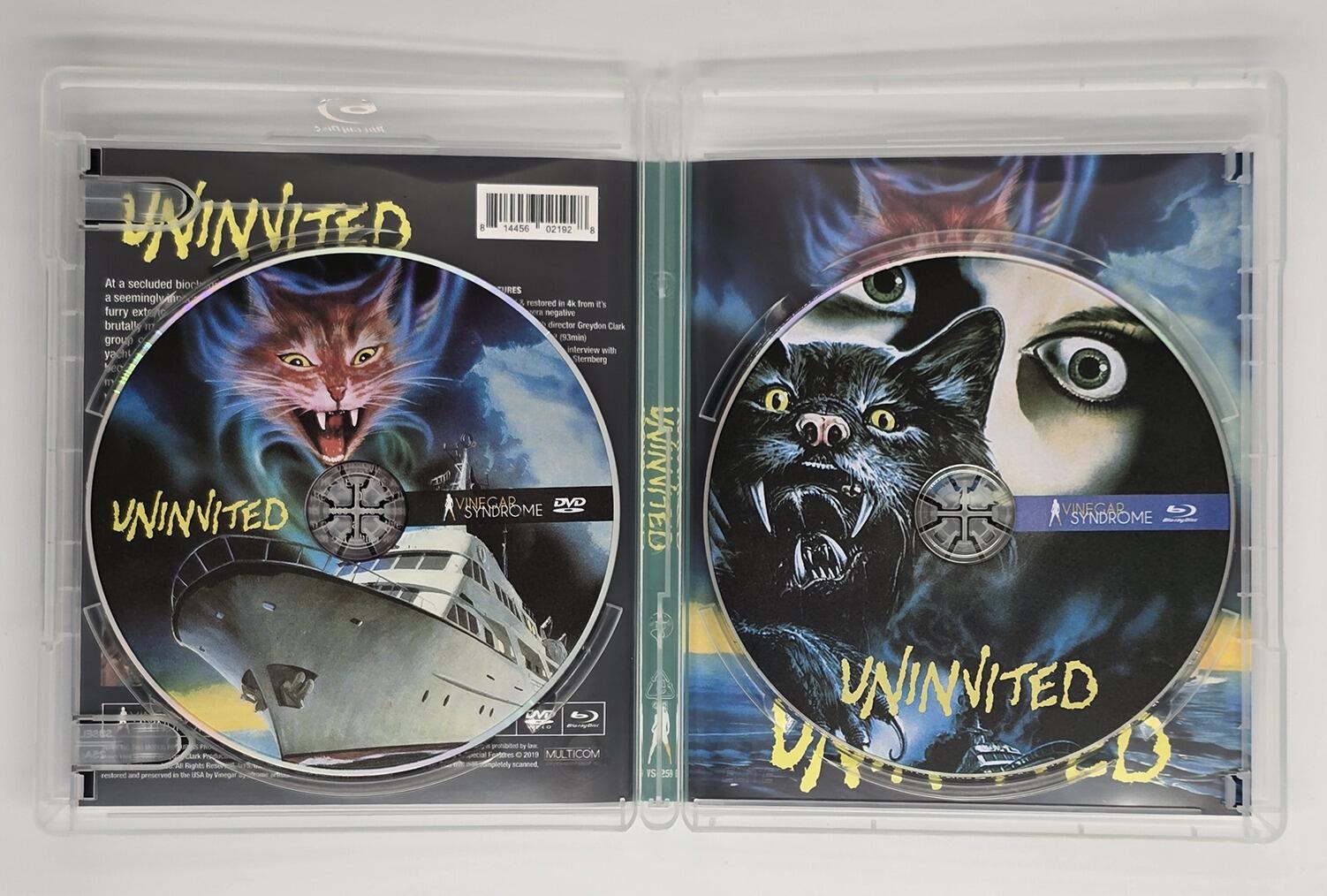 Uninvited - VSMC Slipcover - Blu-Ray (Region A) + DVD (Region 1) - [Pre-owned] - Vinegar Syndrome - Item Image 5