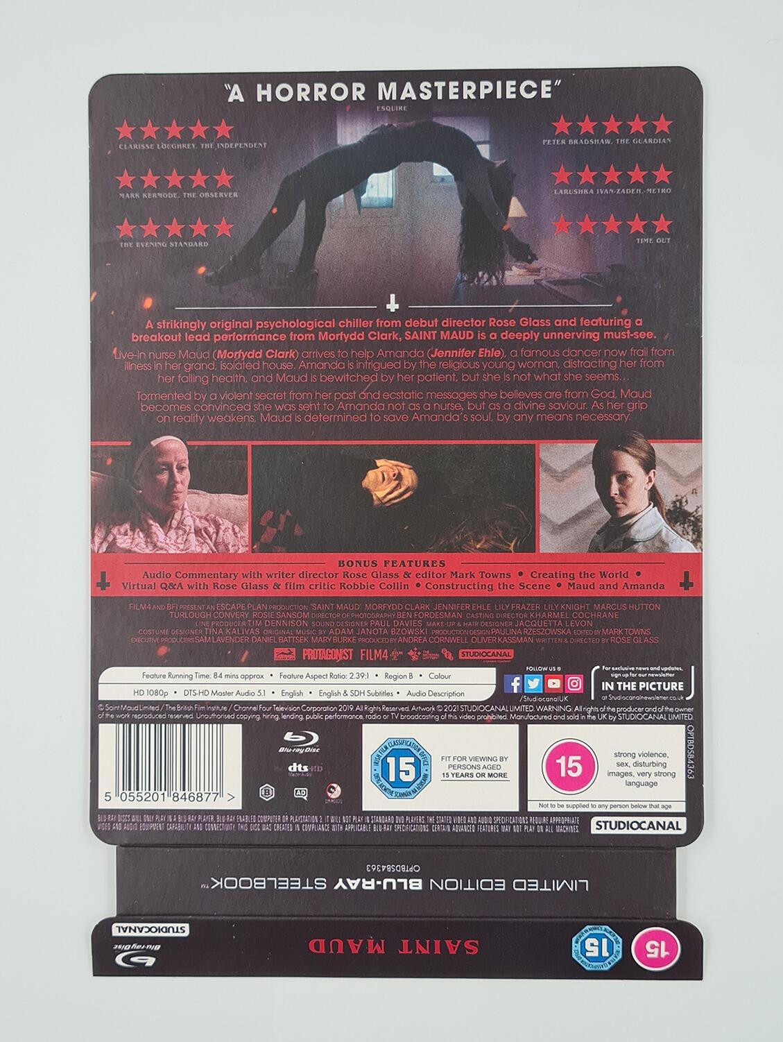 Saint Maud - Steelbook (Zavvi Exclusive) - Limited Edition - Blu-Ray - Region B - [Pre-owned] - Studio Canal - Item Image 5