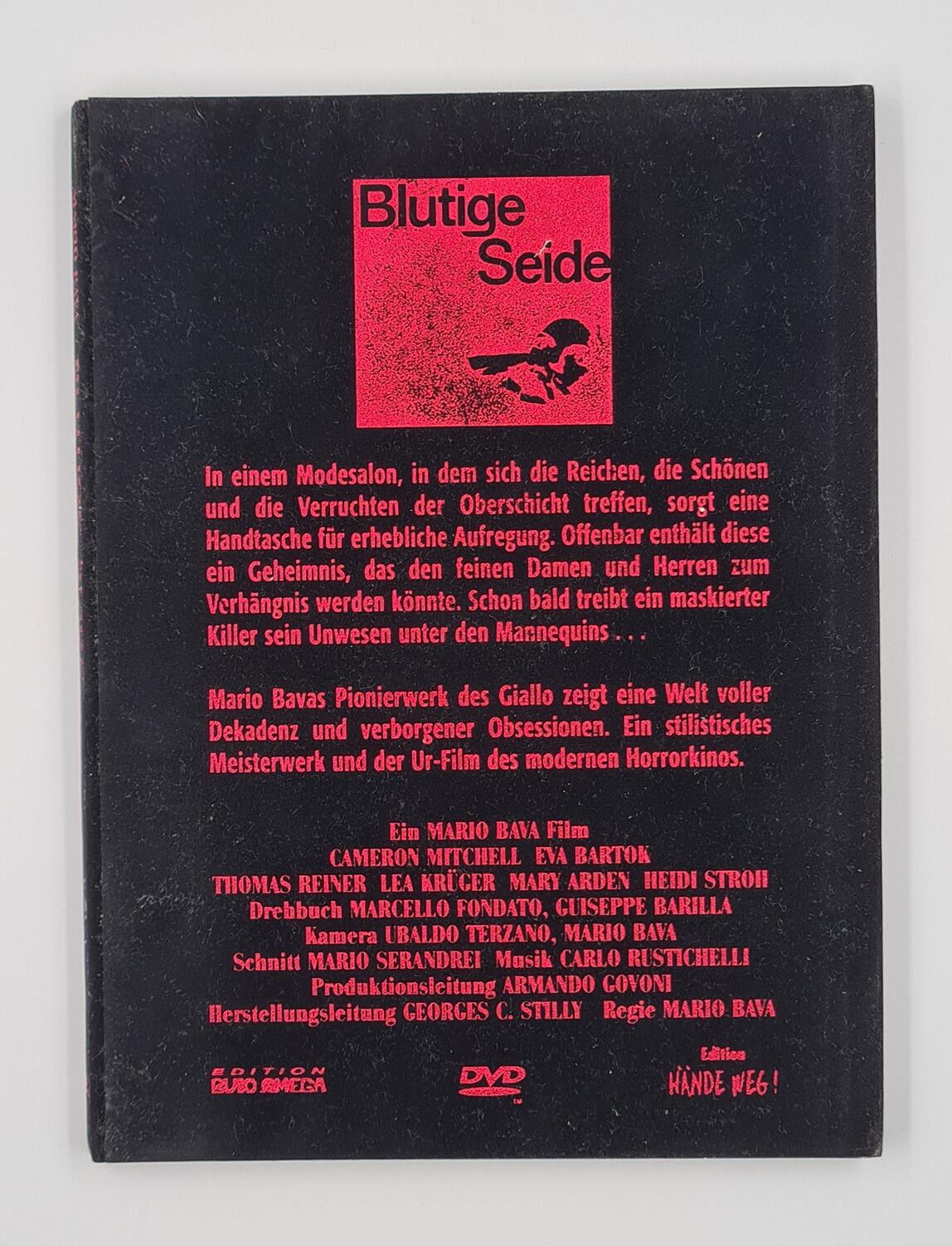 Blood And Black Lace (Italian language with English subtitles) - Limited Edition - Digipack - DVD - Region 2 - [Pre-owned] - Anolis - Item Image 2