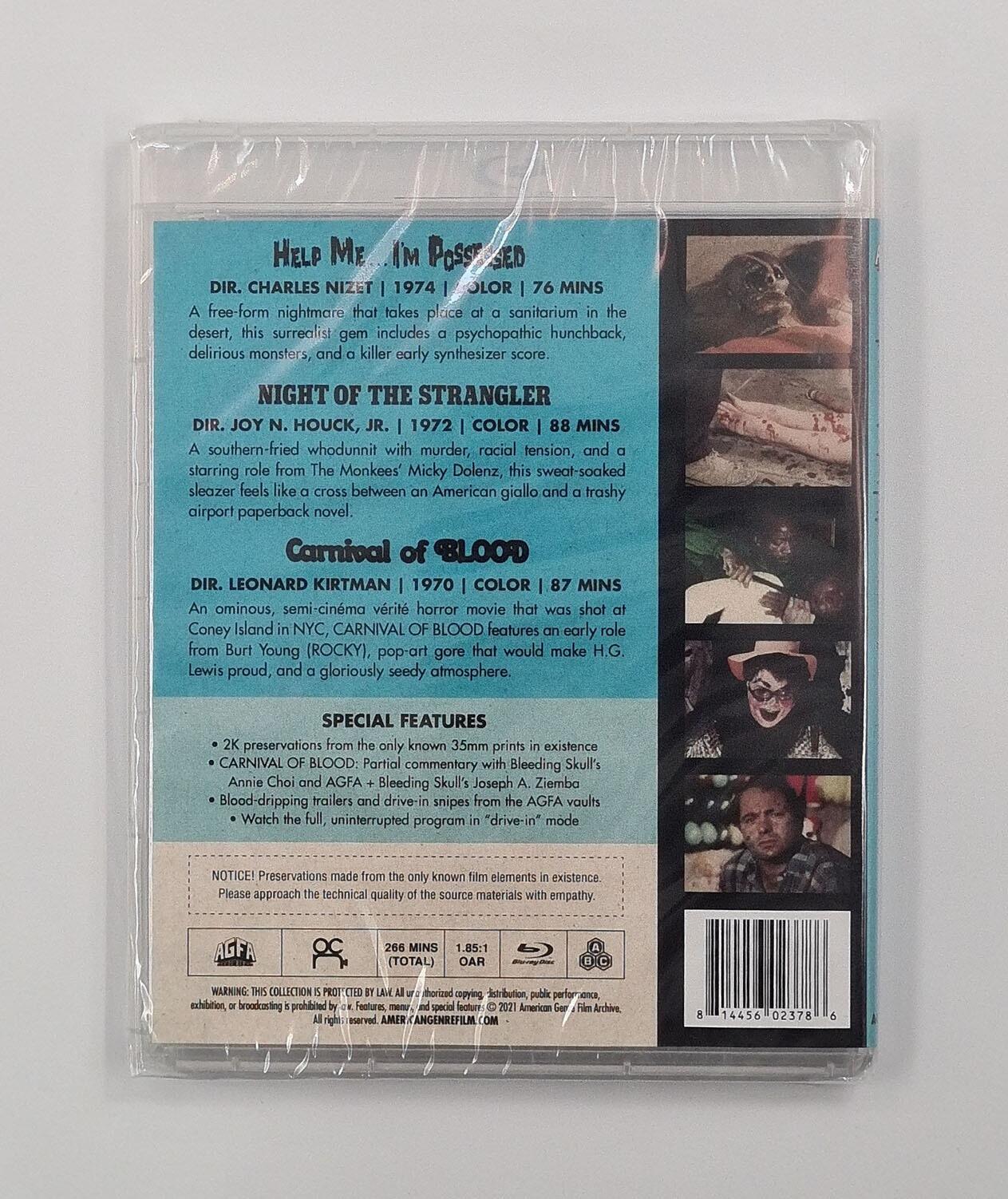 Blood-A-Rama Tripple Frightmare - Blu-Ray - Region Free - [New] - AGFA - Item Image 2