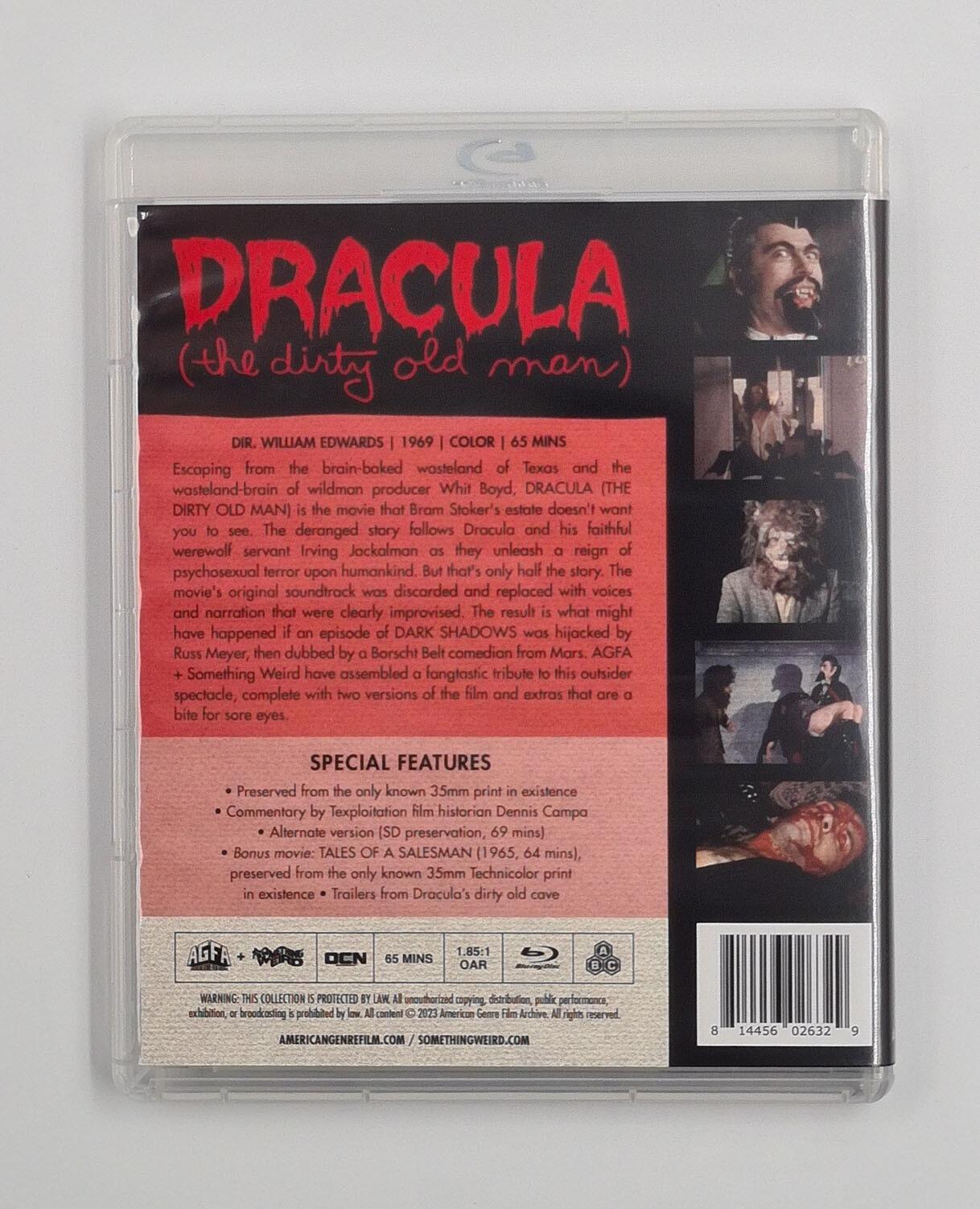 Dracula (The Dirty Old Man) - Slipcover - Blu-Ray - Region Free - [Pre-owned] - AGFA - Item Image 4