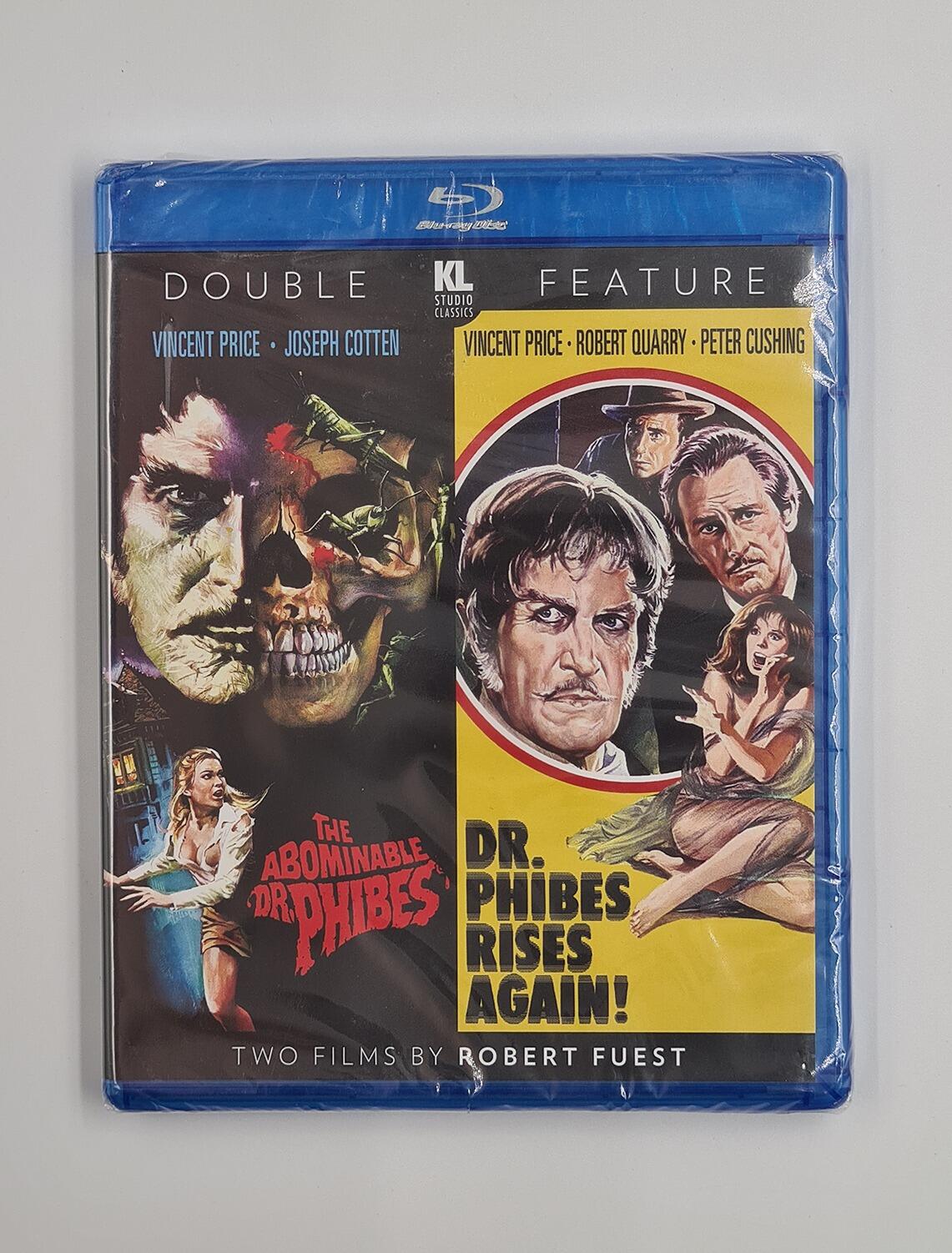The Abominable Dr. Phibes / Dr. Phibes Rises Again - Blu-Ray - Region A - [New] - Kino Lorber - Item Image 1