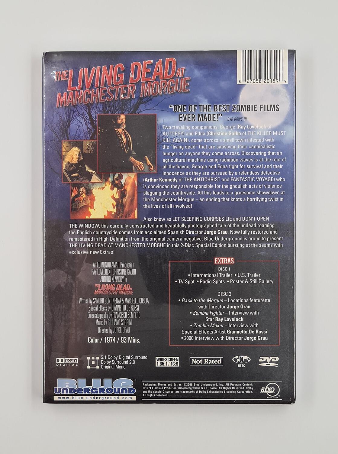 The Living Dead at the Manchester Morgue - Slipcover - DVD - Region Free - [New] - Blue Underground - Item Image 2
