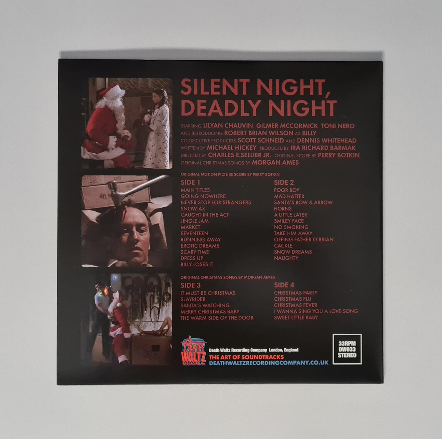 Silent Night, Deadly Night (Original Motion Picture Score & Original Christmas Songs) - 1x Red Vinyl, 1x Green Vinyl - [Pre-owned] - Death Waltz - Item Image 2