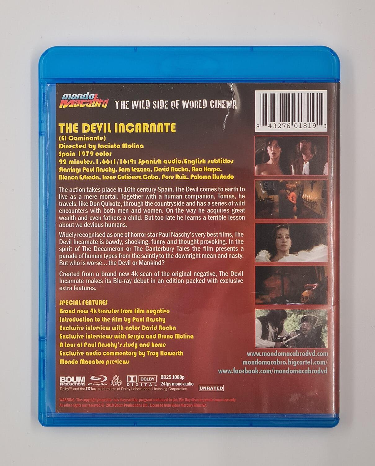 The Devil Incarnate - Blu-Ray - Region Free - [Pre-owned] - Mondo Macabro - Item Image 2