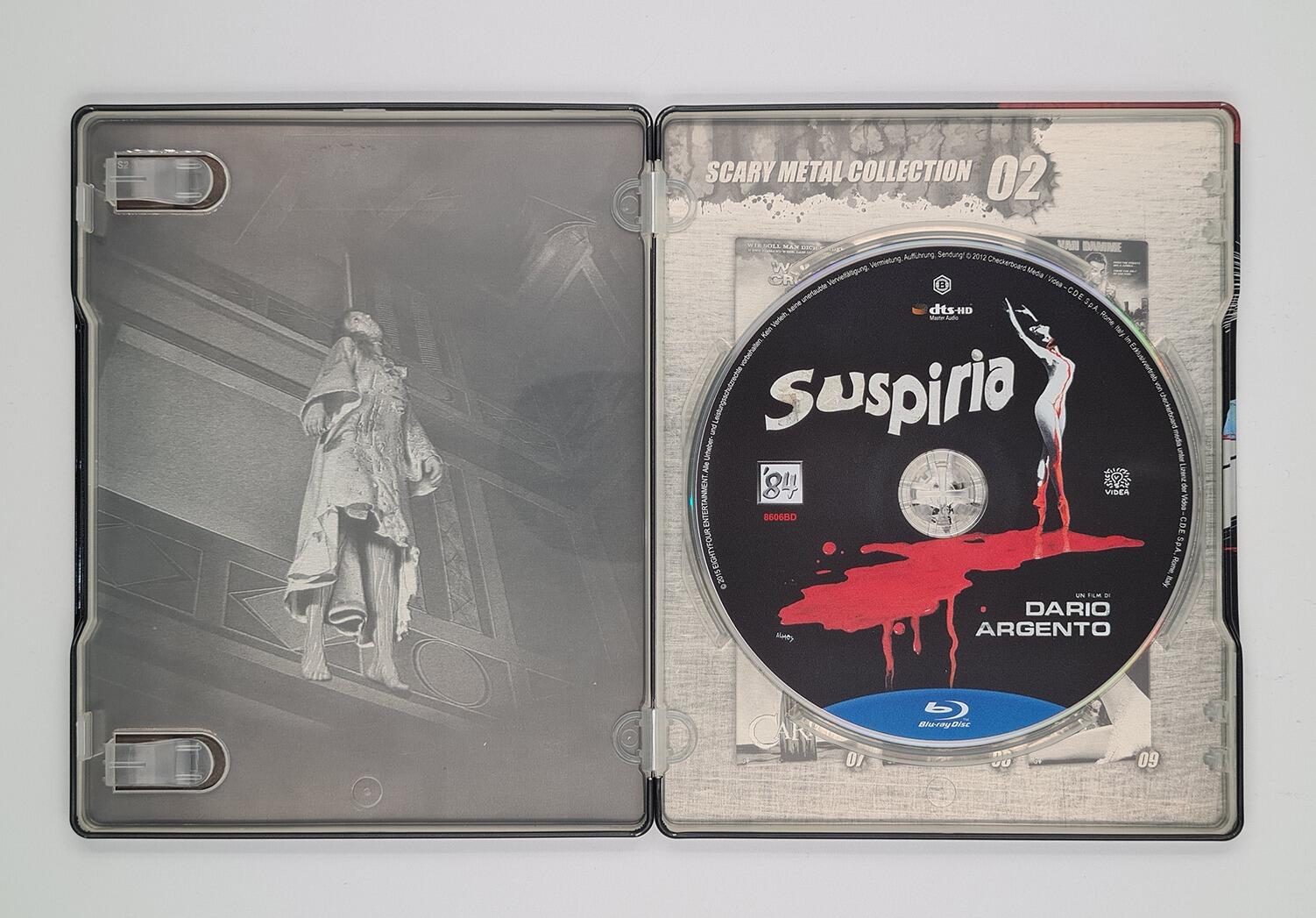 Suspiria - Steelbook (Metalpak) - Limited Edition - Blu-Ray - Region B - [Pre-owned] - 84 Entertainment - Item Image 3