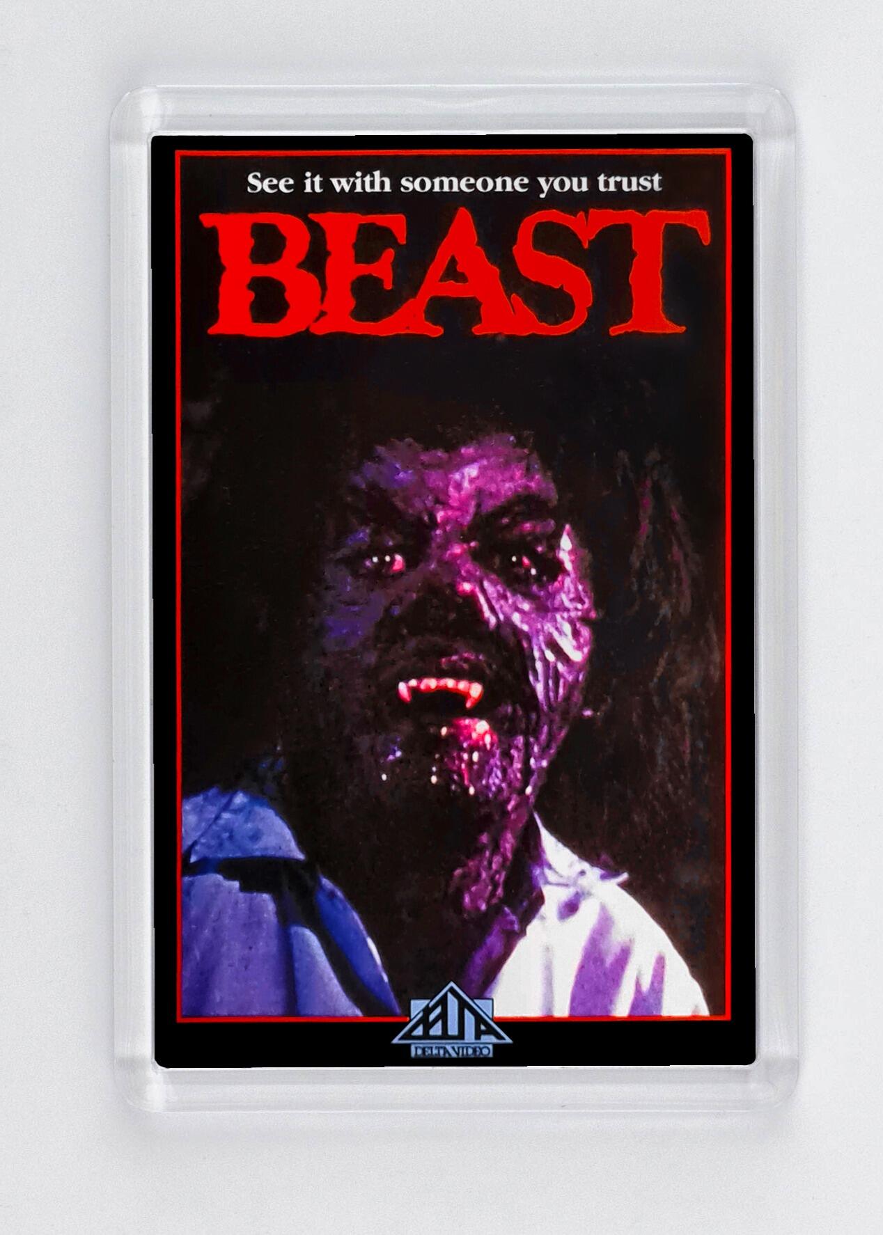 Beast (AKA Beast of the Yellow Night) - Fridge Magnet - (70mm x 45mm) - [CM-FM-7045-011] -  - Item Image 1