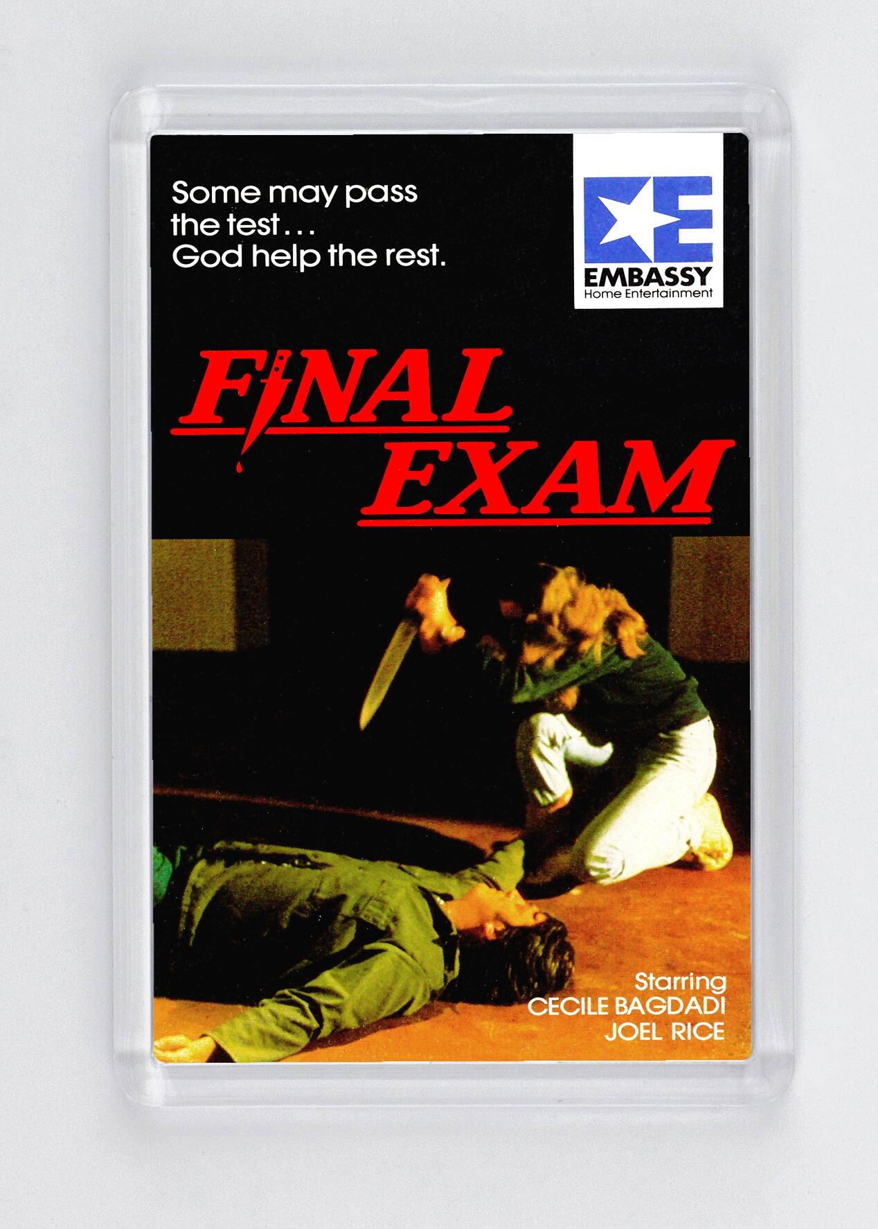 Final Exam - Fridge Magnet - (70mm x 45mm) - [CM-FM-7045-081] -  - Item Image 1
