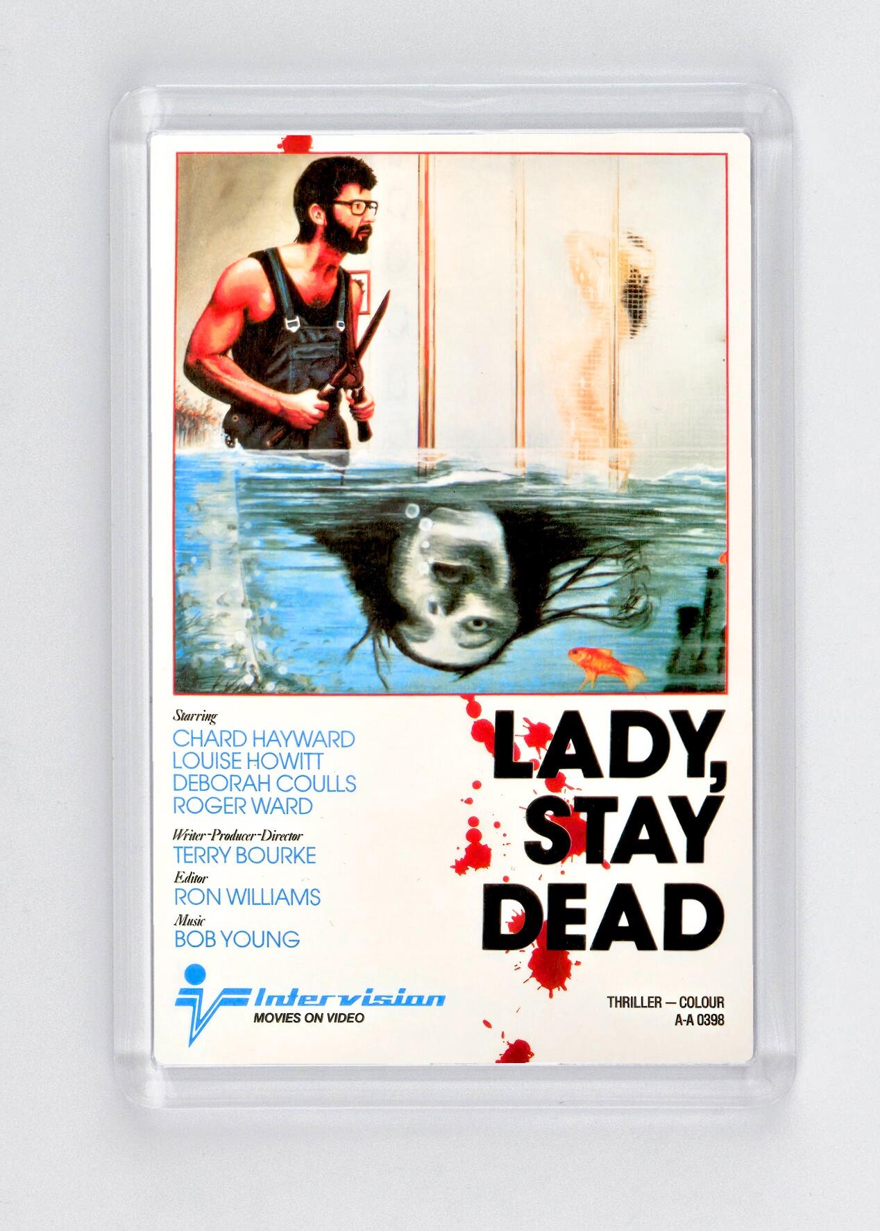Lady, Stay Dead - Fridge Magnet - (70mm x 45mm) - [CM-FM-7045-111] -  - Item Image 1