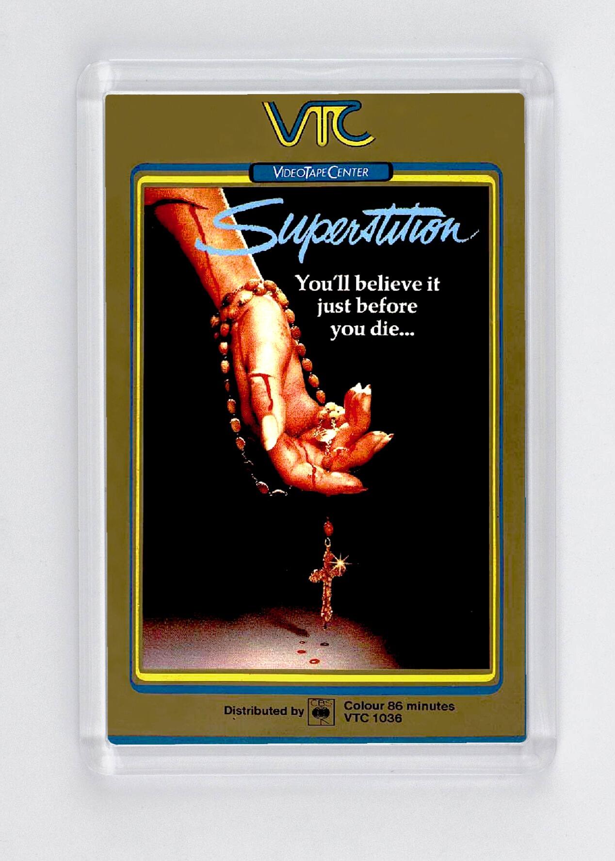 Superstition - Fridge Magnet - (70mm x 45mm) - [CM-FM-7045-175] -  - Item Image 1