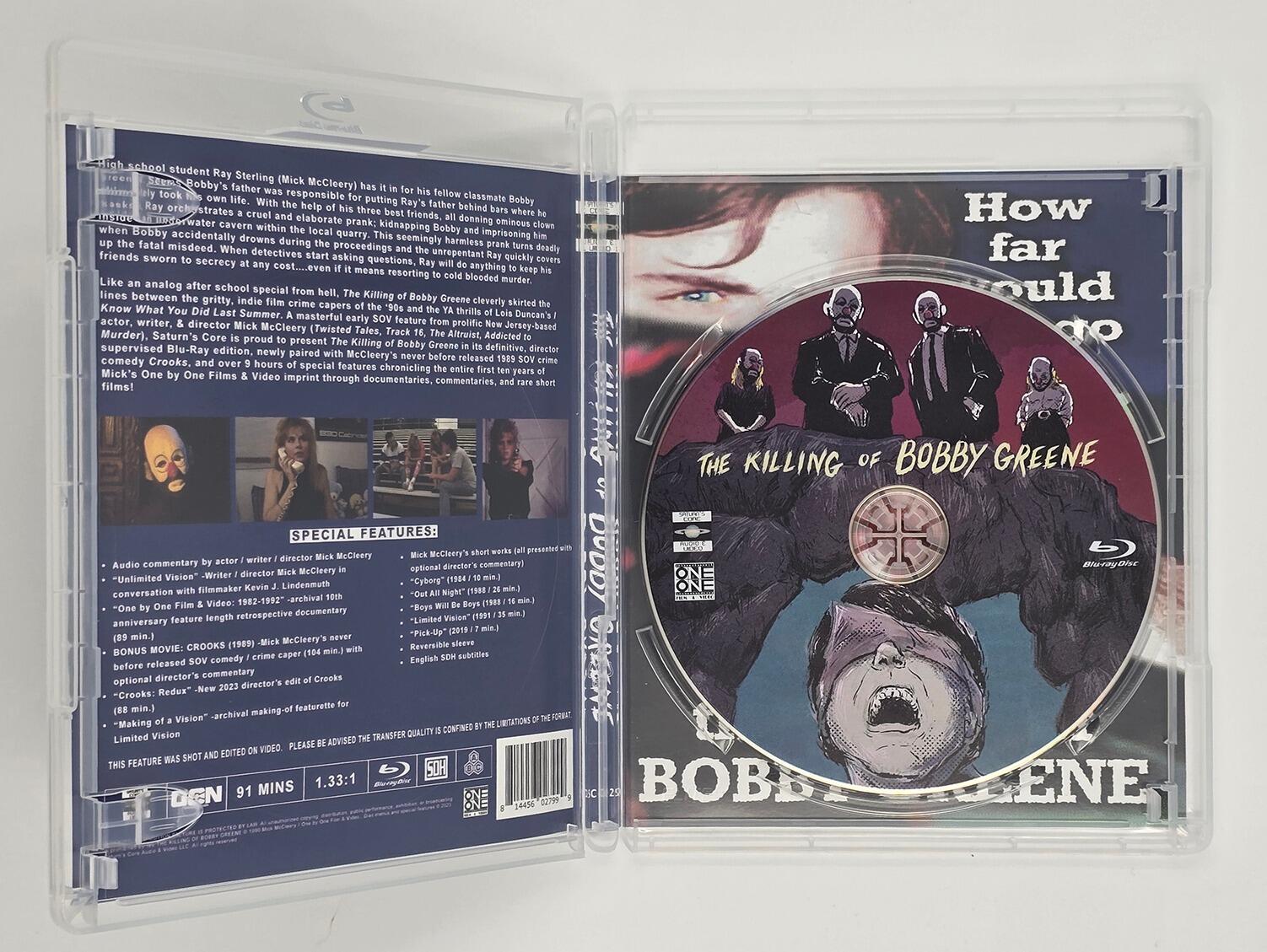 The Killing of Bobby Green - Slipcover - Blu-Ray - Region Free - [Pre-owned] - Saturn's Core - Item Image 5